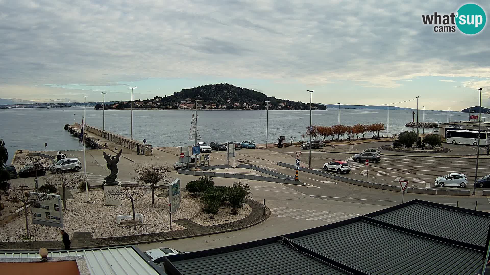 Spletna kamera Ugljan – trajekt Preko – Zadar