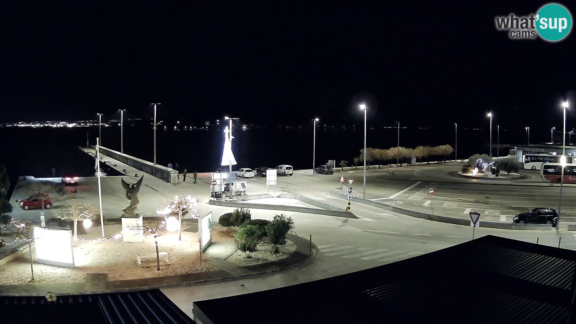 Web kamera Ugljan – Preko trajekt za Zadar