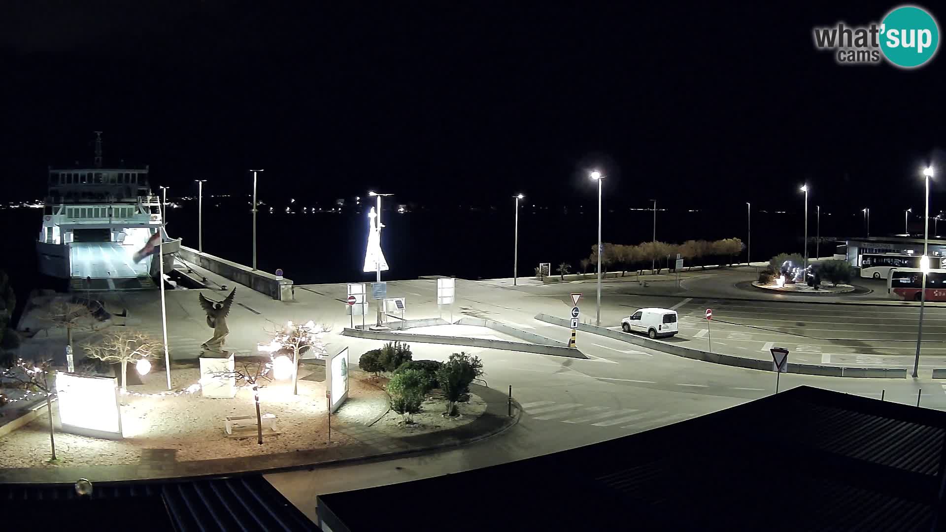 Webcam Ugliano – terminal traghetto da Preko a Zara