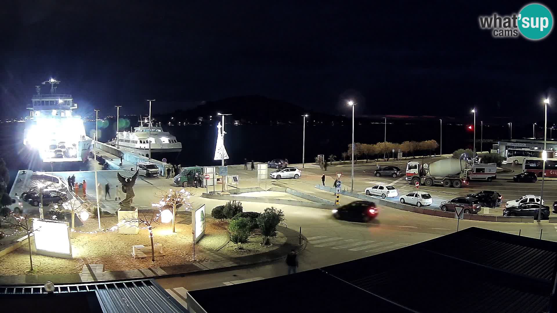 Webcam Ugliano – terminal traghetto da Preko a Zara