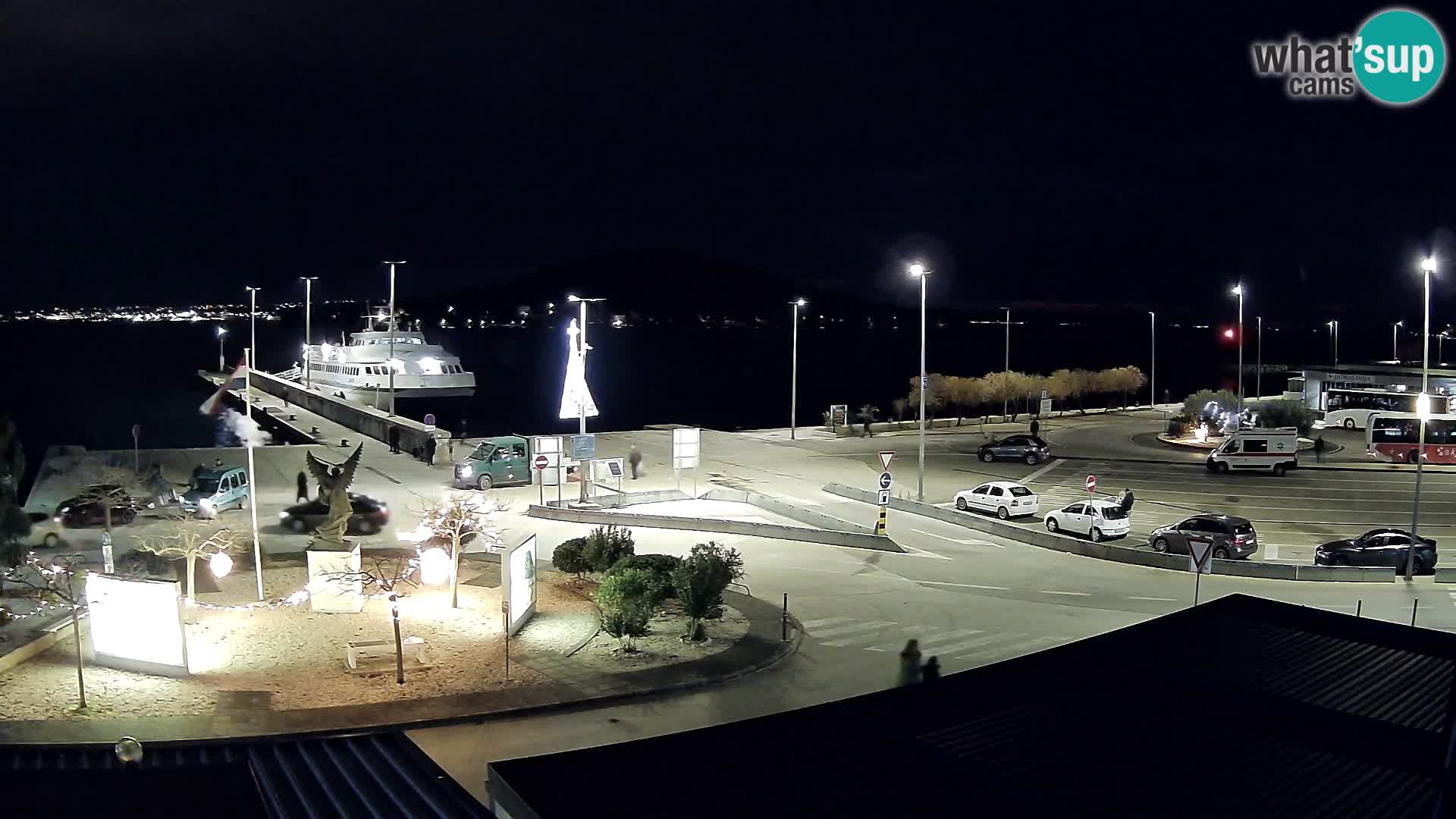 Webcam Ugliano – terminal traghetto da Preko a Zara