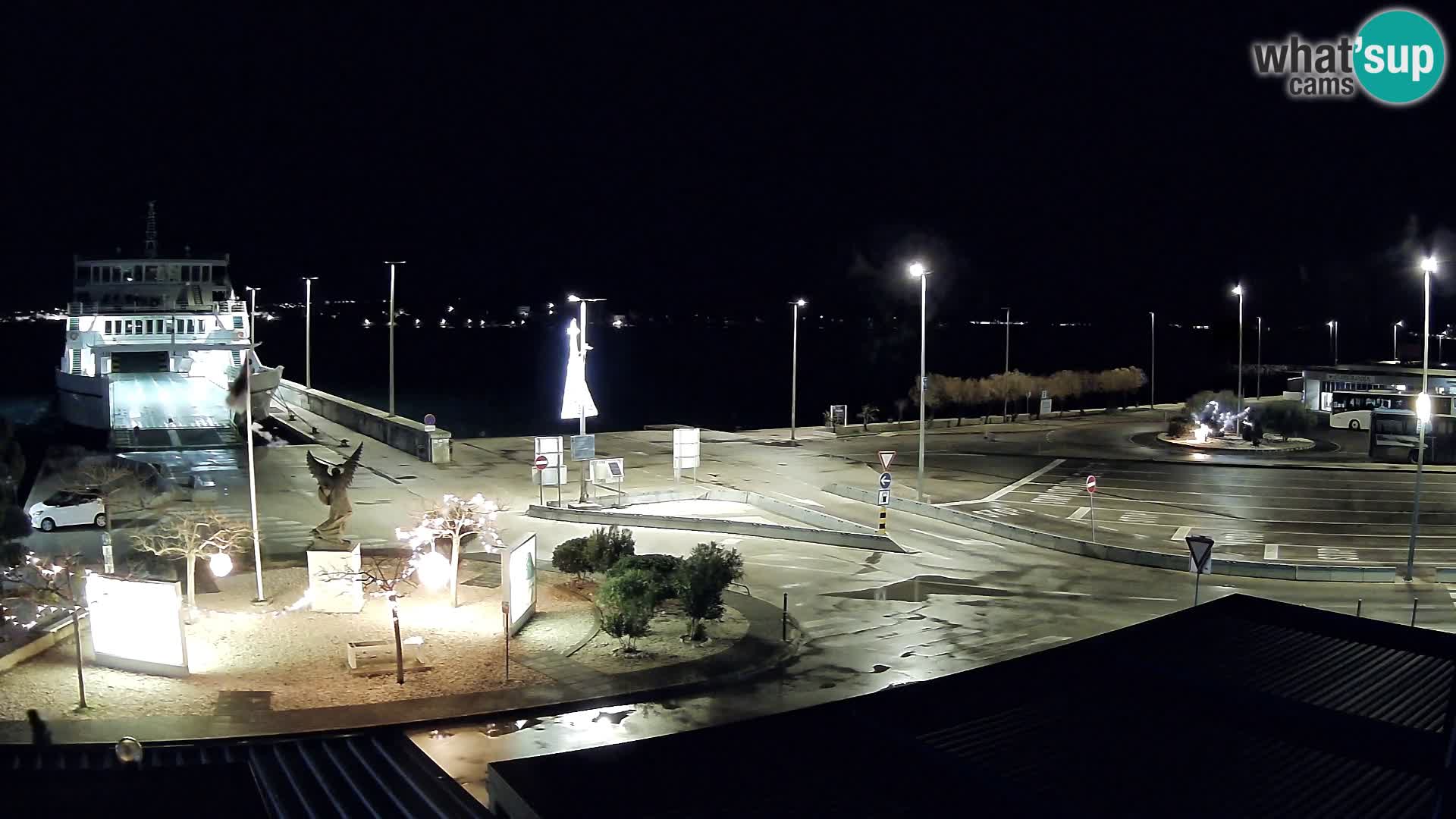 Webcam Ugljan – Preko Ferry to Zadar