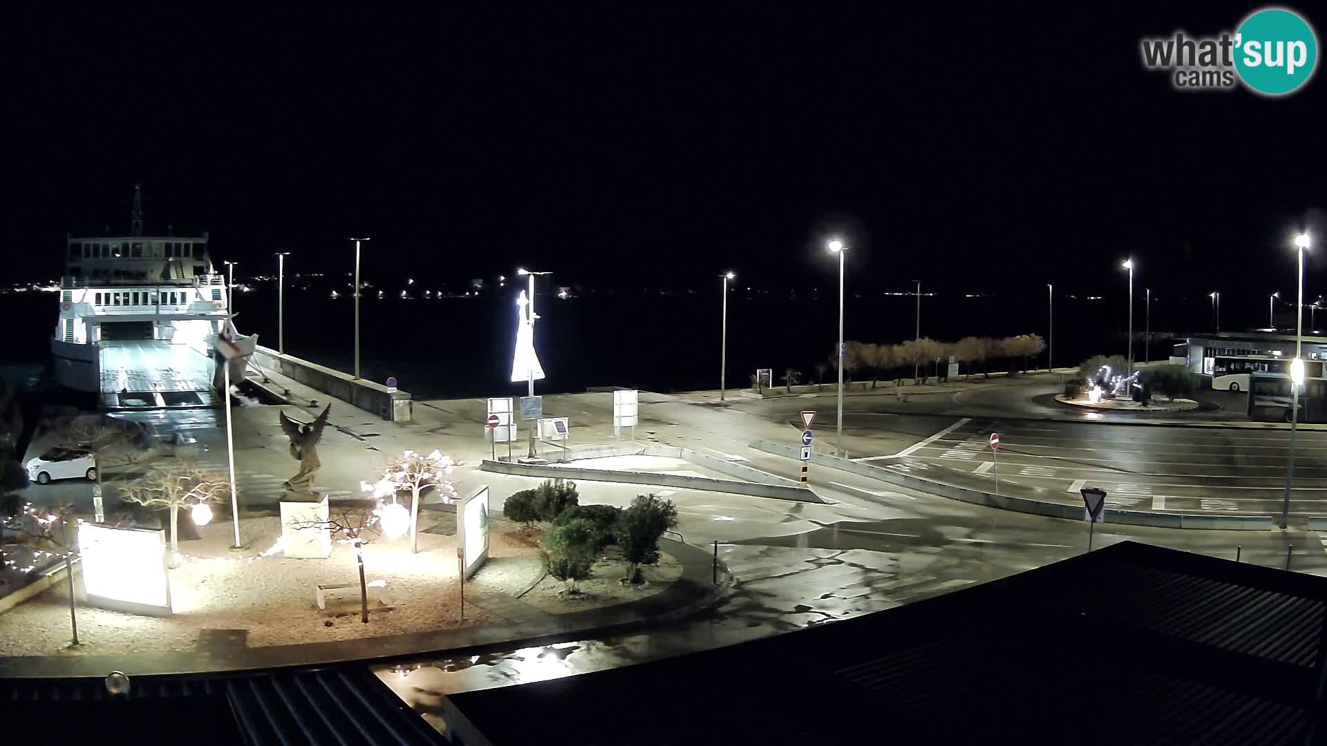 Web kamera Ugljan – Preko trajekt za Zadar