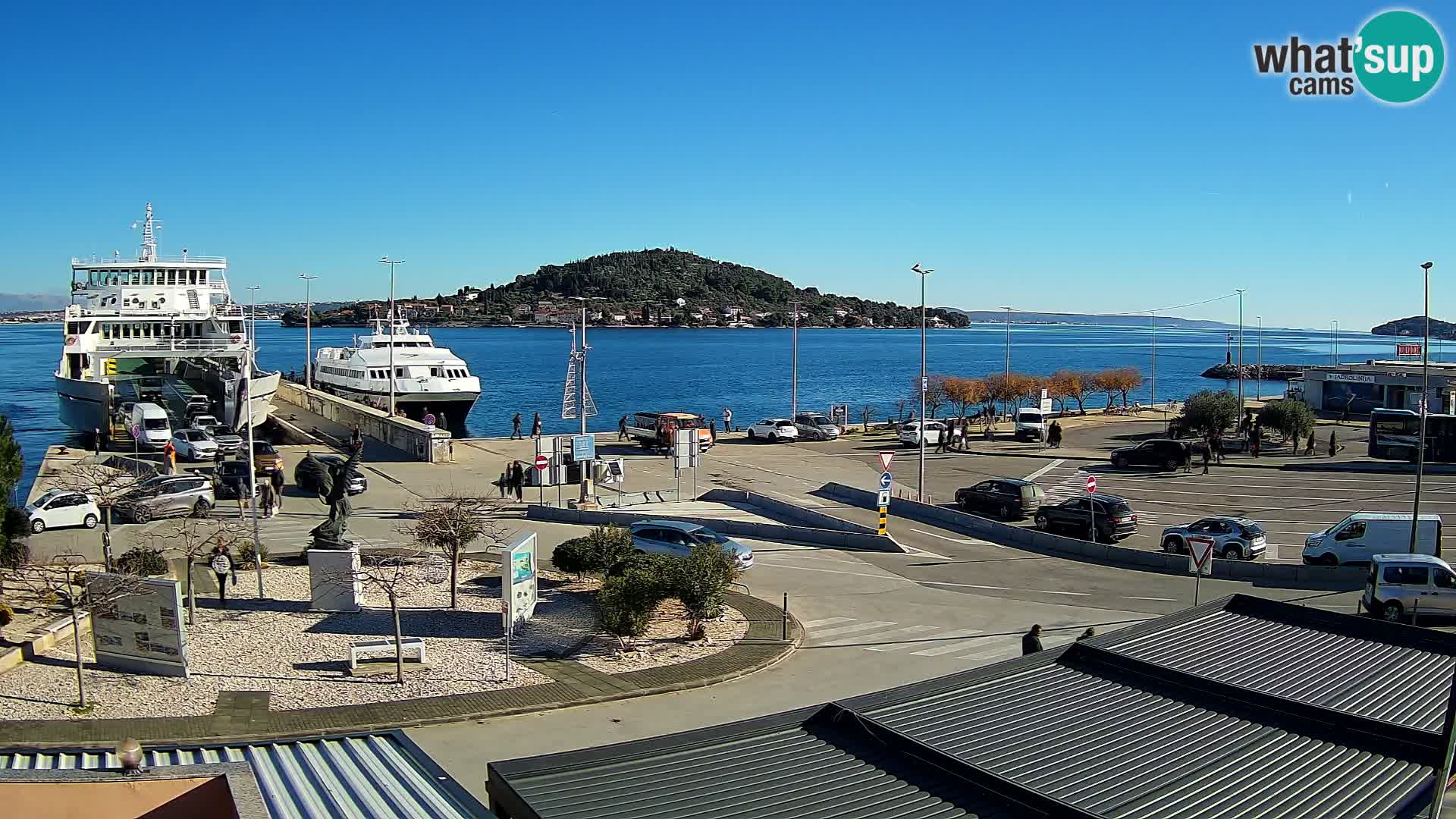 Cámara web UGLJAN – Transportar de Preko a Zadar