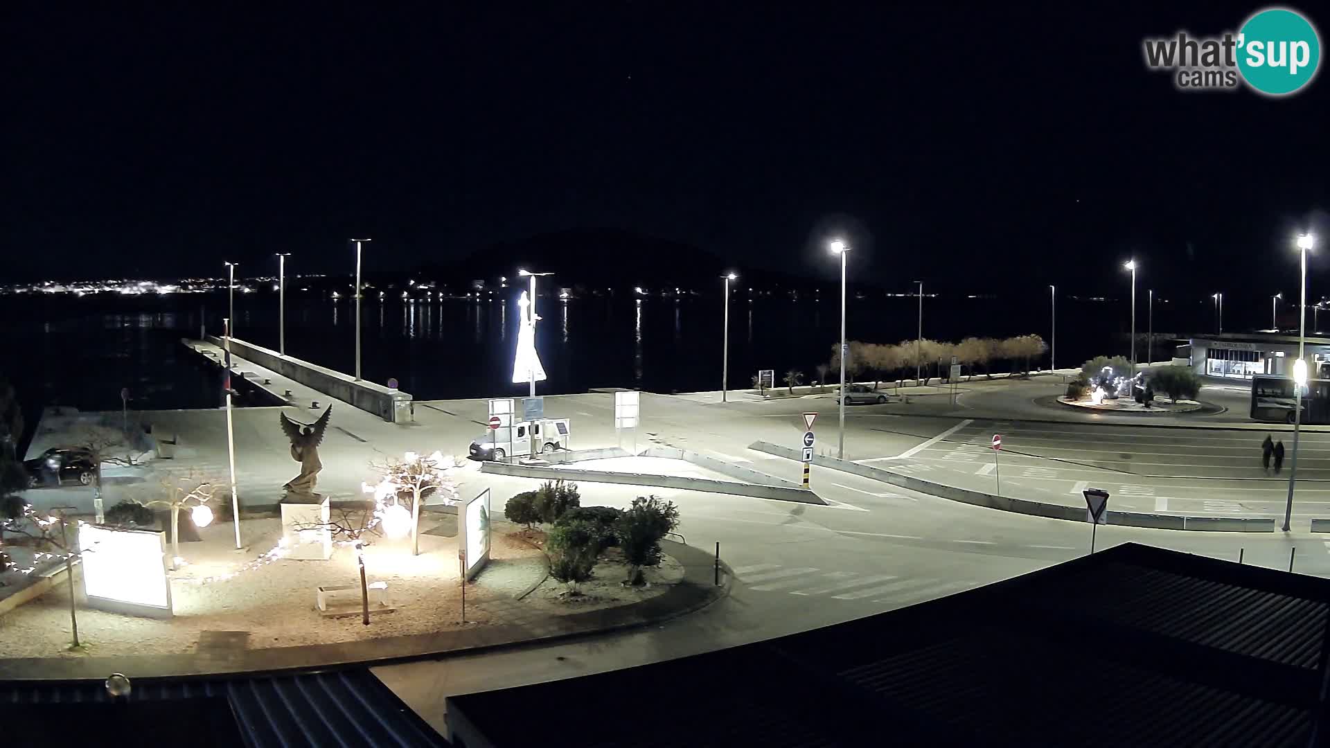 Webcam Ugliano – terminal traghetto da Preko a Zara