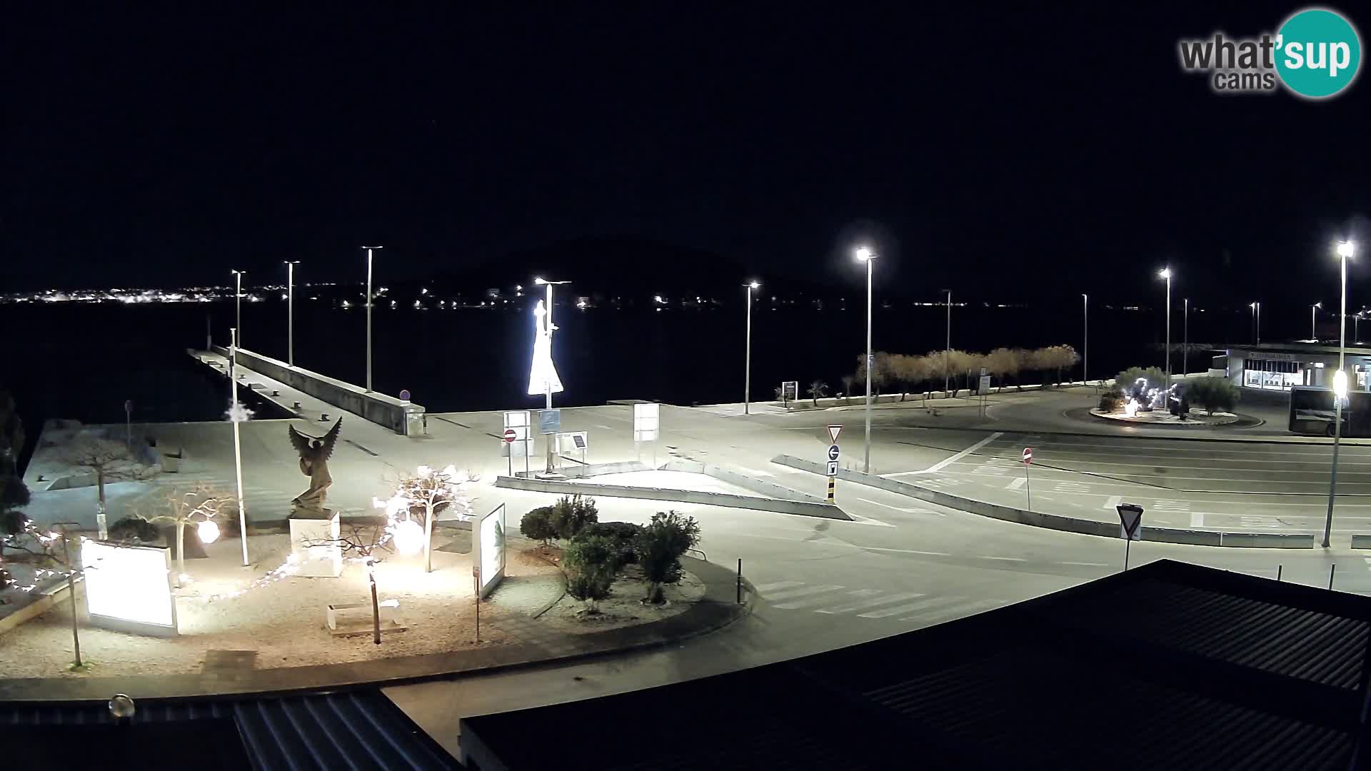 Webcam Ugliano – terminal traghetto da Preko a Zara