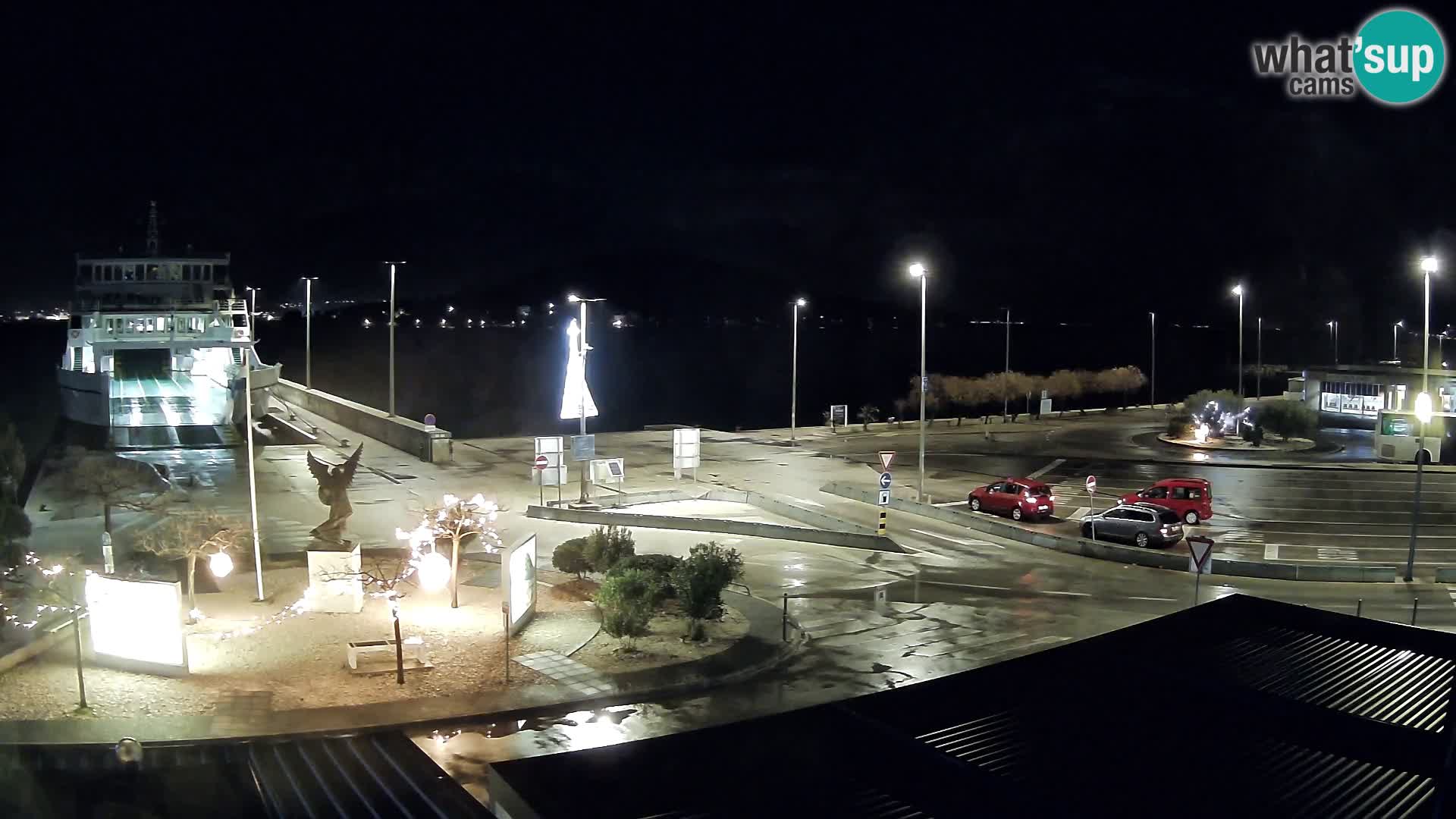 Webcam Ugliano – terminal traghetto da Preko a Zara