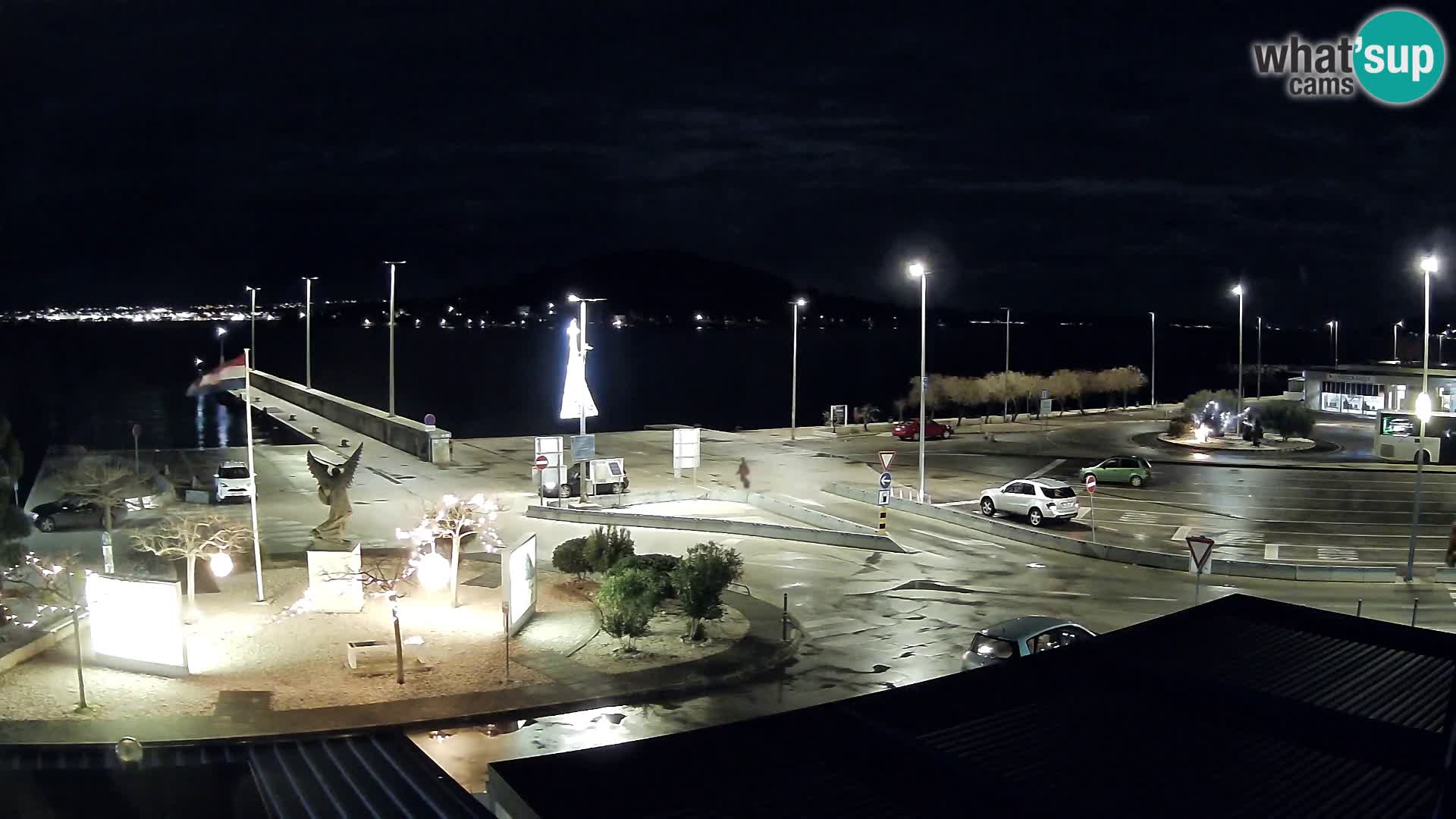 Webcam Ugliano – terminal traghetto da Preko a Zara