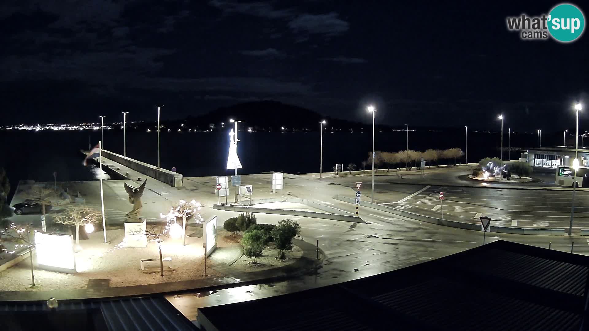 Webcam Ugliano – terminal traghetto da Preko a Zara