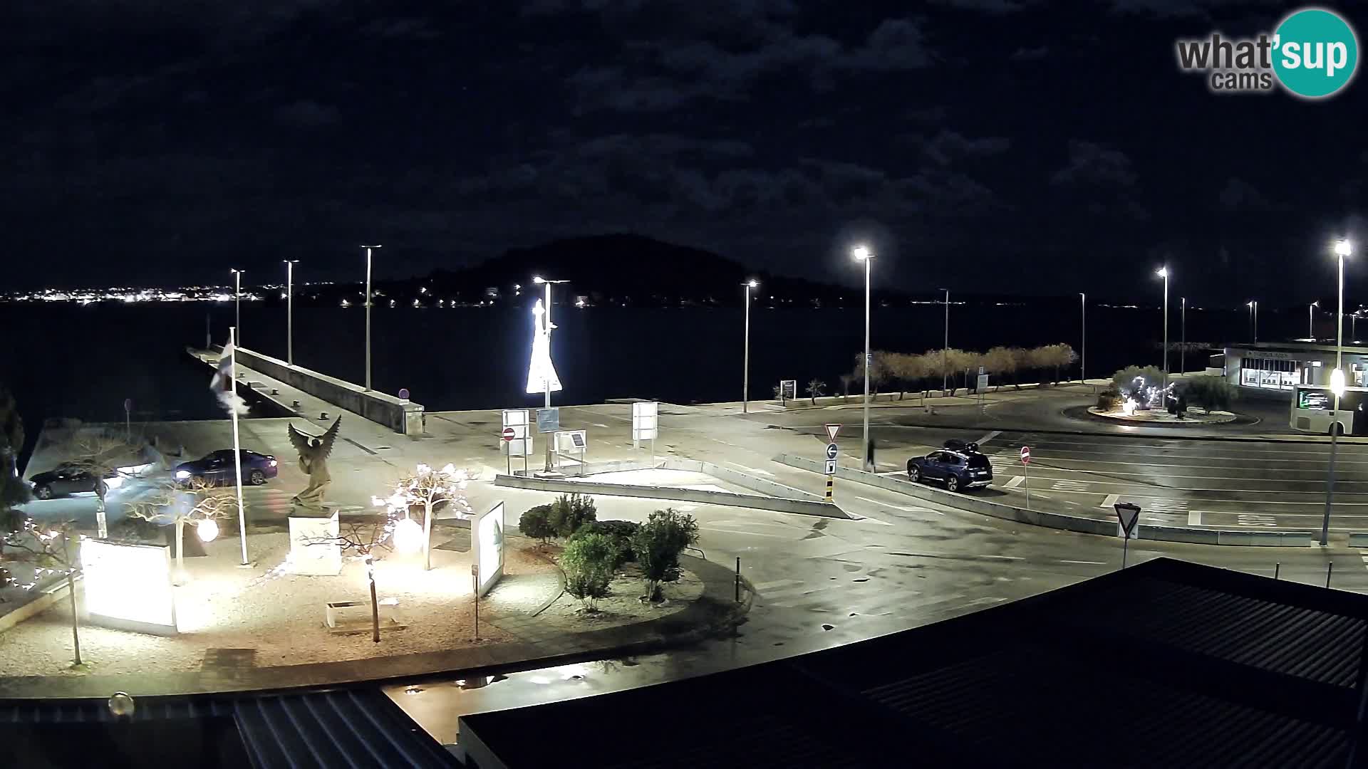 Webcam Ugliano – terminal traghetto da Preko a Zara