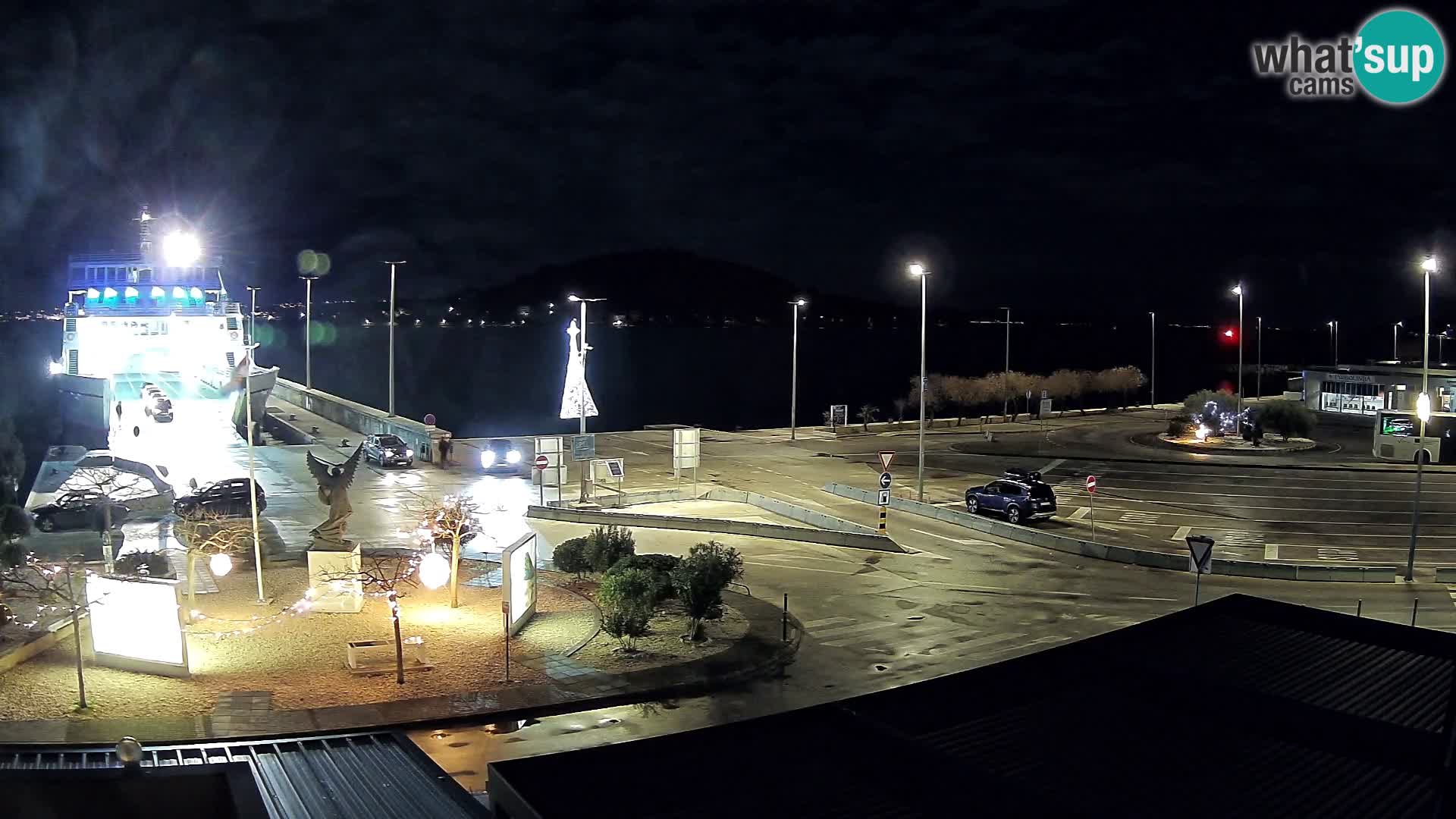 Spletna kamera Ugljan – trajekt Preko – Zadar