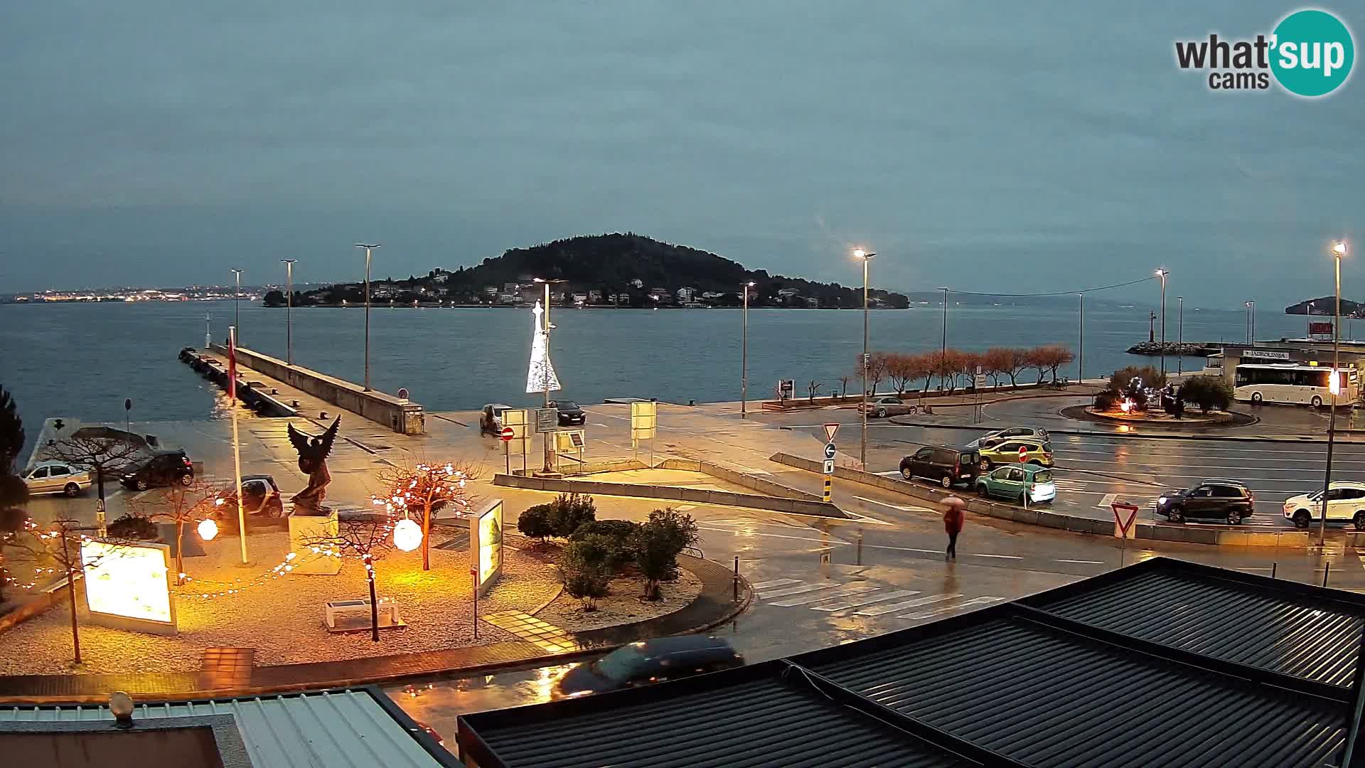 Webcam Ugljan – Preko Ferry to Zadar