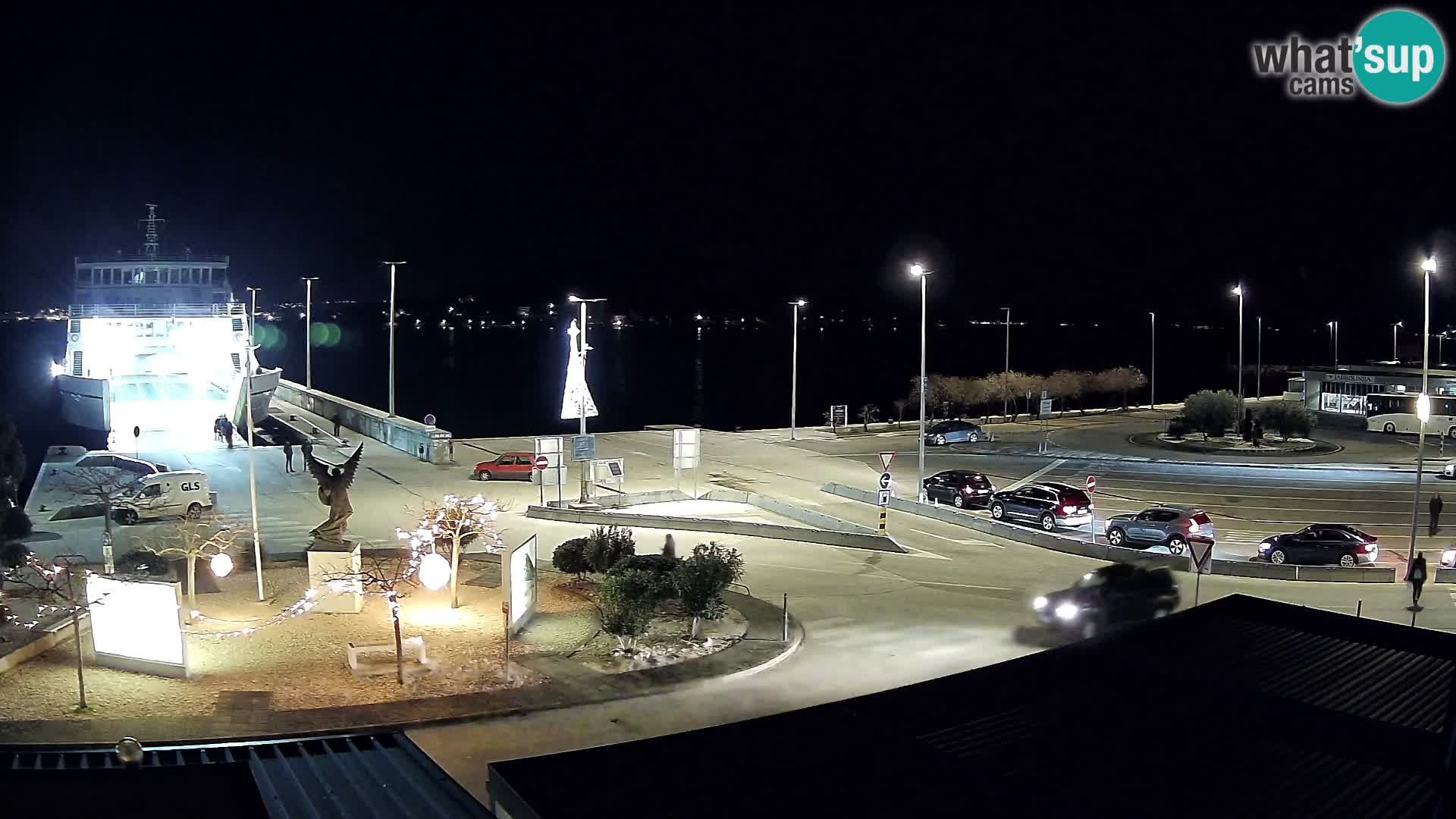 Webcam Ugljan – Preko Ferry to Zadar