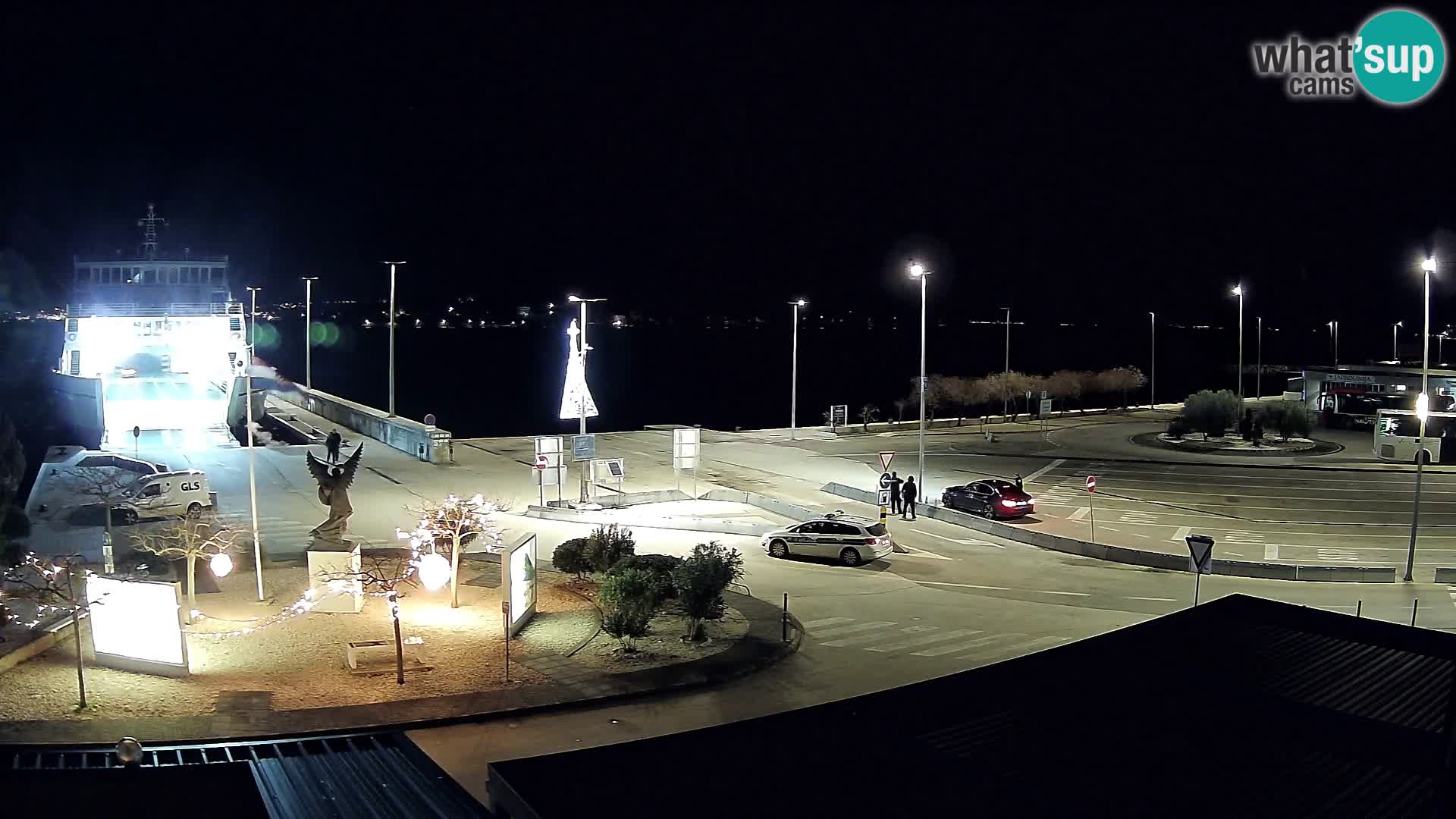 Webcam Ugljan – Preko Ferry to Zadar