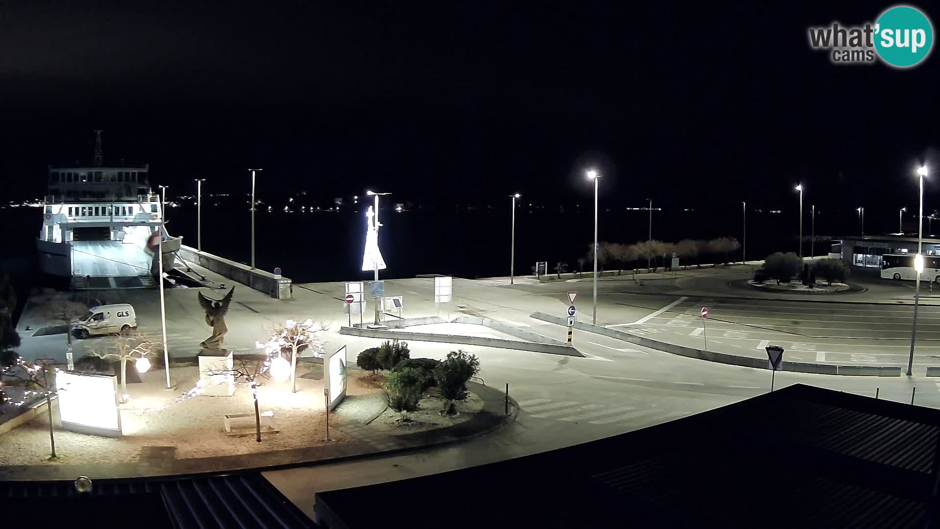 Spletna kamera Ugljan – trajekt Preko – Zadar