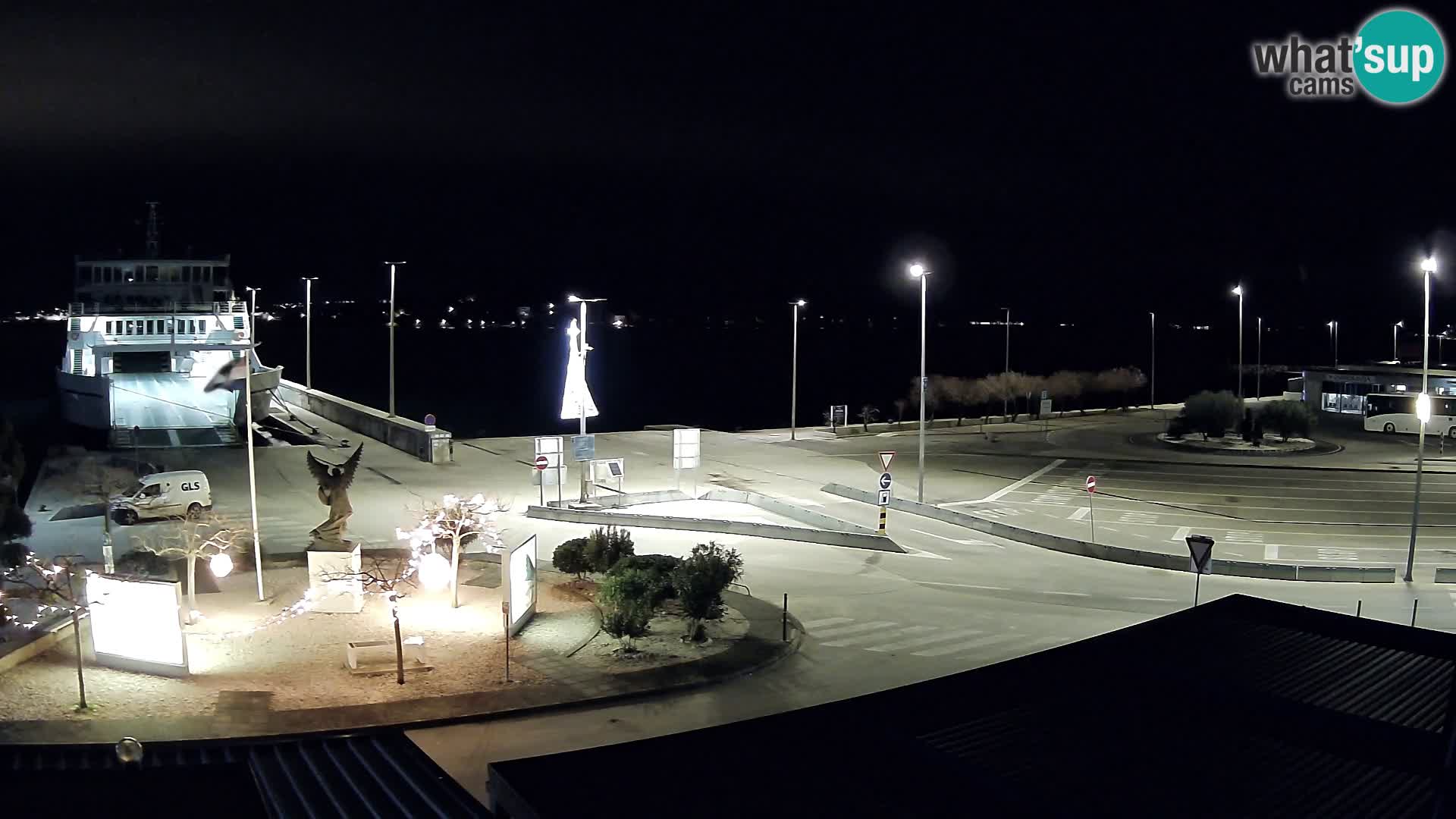 Spletna kamera Ugljan – trajekt Preko – Zadar