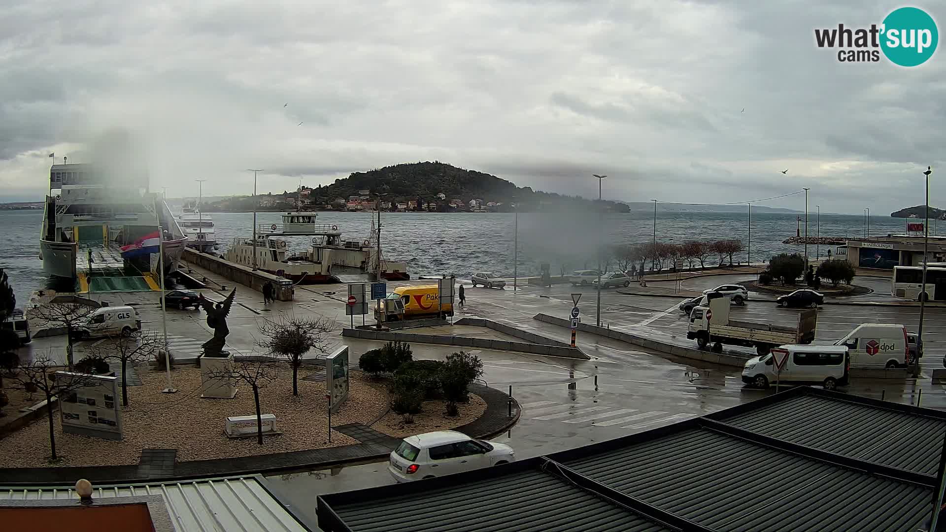 Cámara web UGLJAN – Transportar de Preko a Zadar