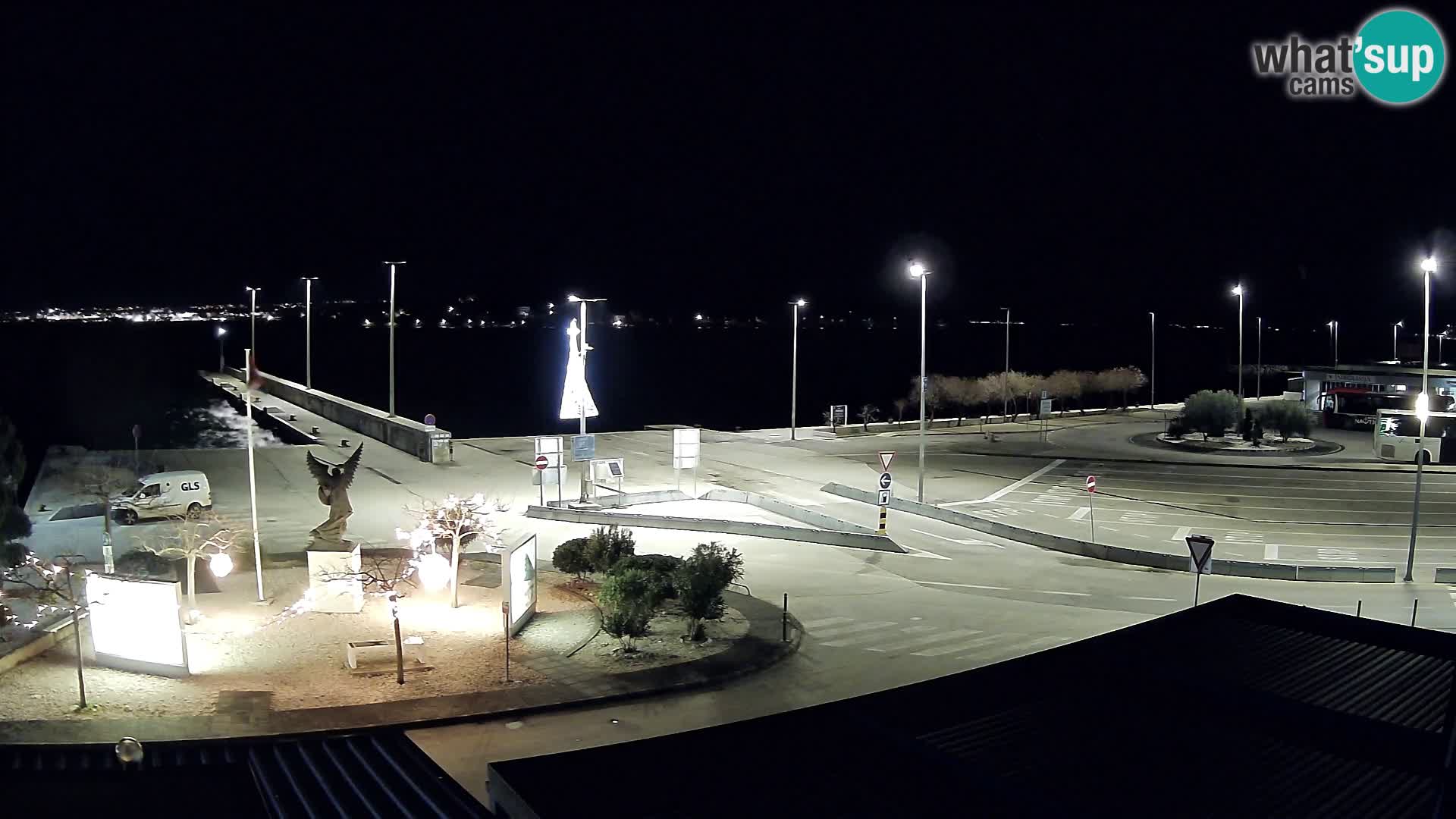 Webcam Ugliano – terminal traghetto da Preko a Zara