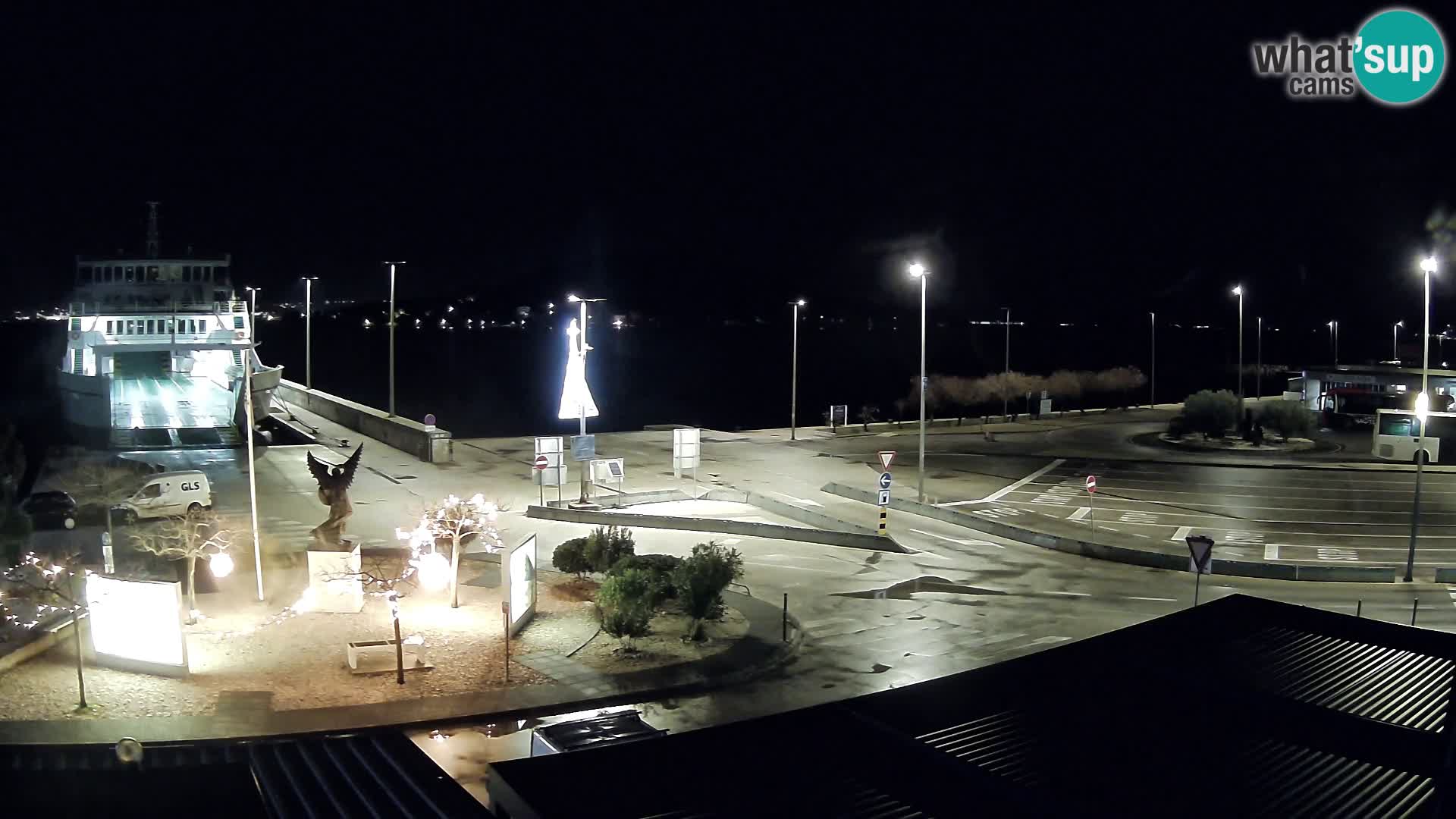 Webcam Ugliano – terminal traghetto da Preko a Zara