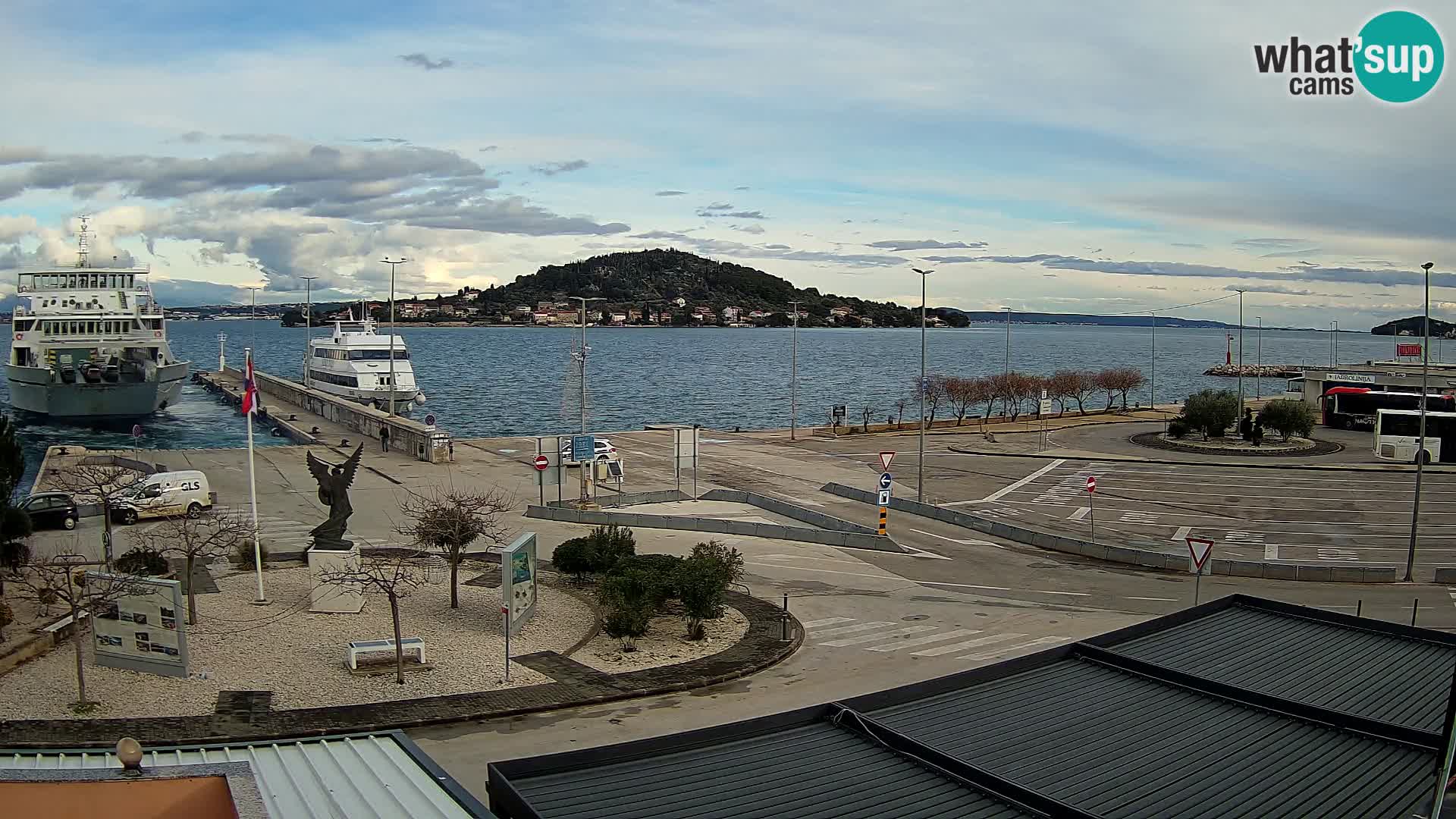 Web cam UGLJAN – Ferry de Preko à Zadar