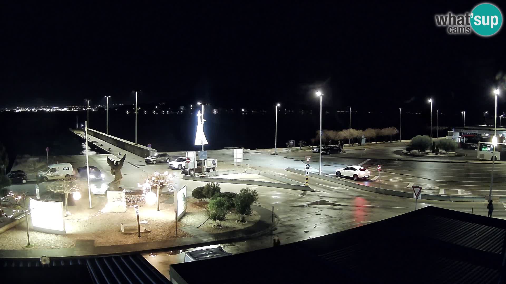 Spletna kamera Ugljan – trajekt Preko – Zadar