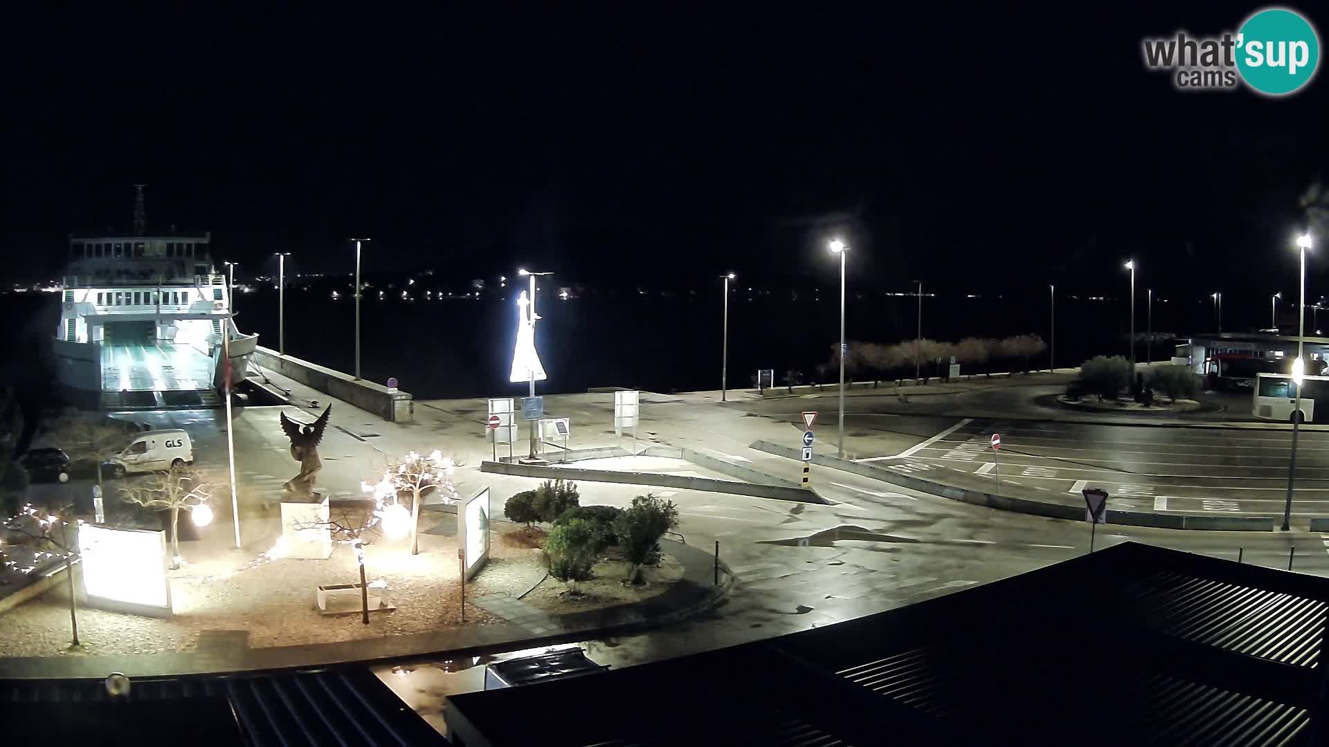 Webcam Ugliano – terminal traghetto da Preko a Zara