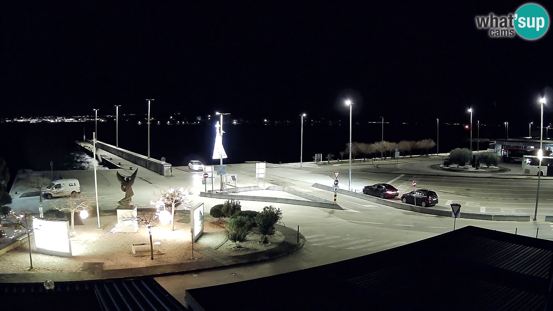 Web kamera Ugljan – Preko trajekt za Zadar