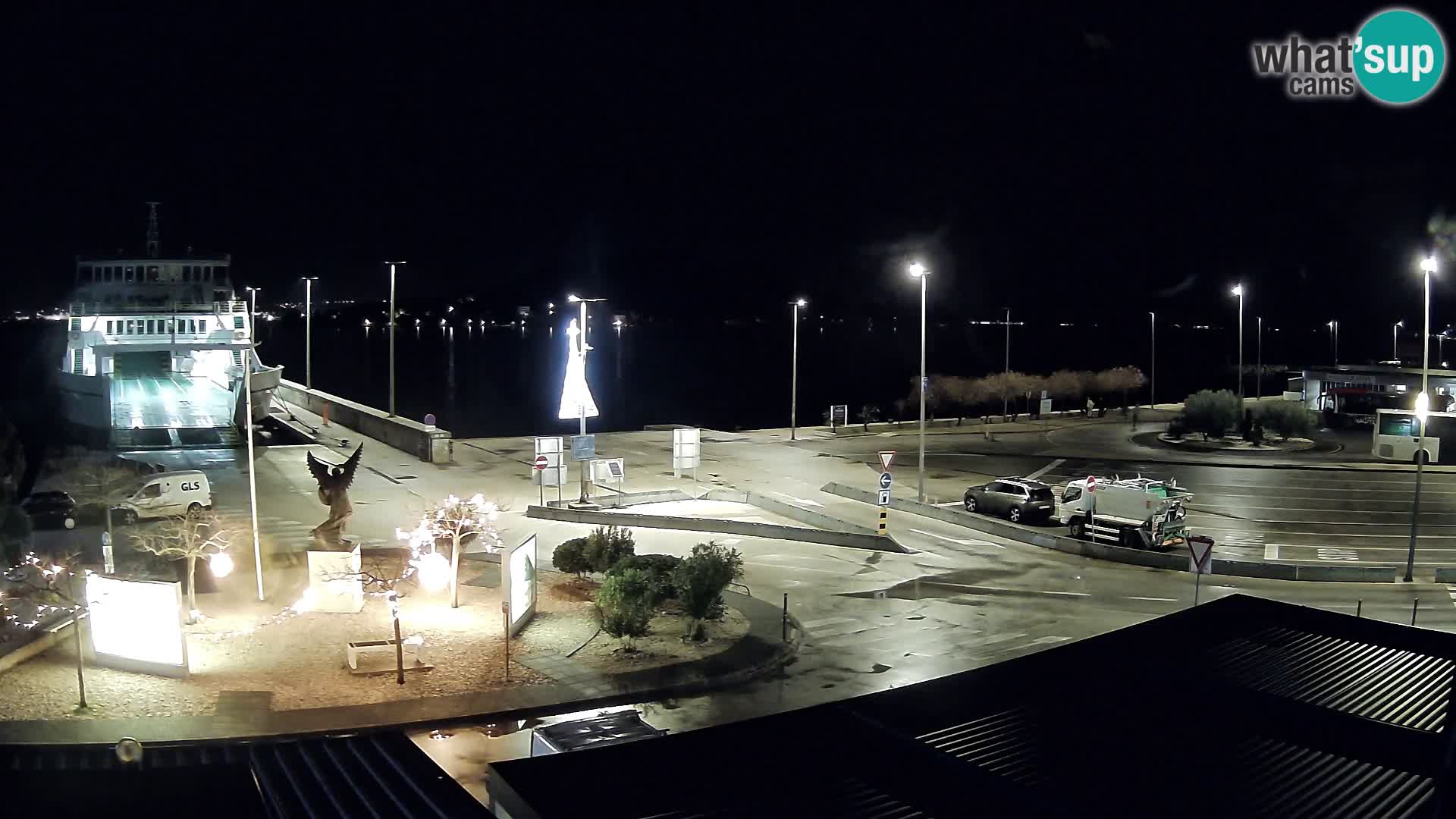 Web kamera Ugljan – Preko trajekt za Zadar