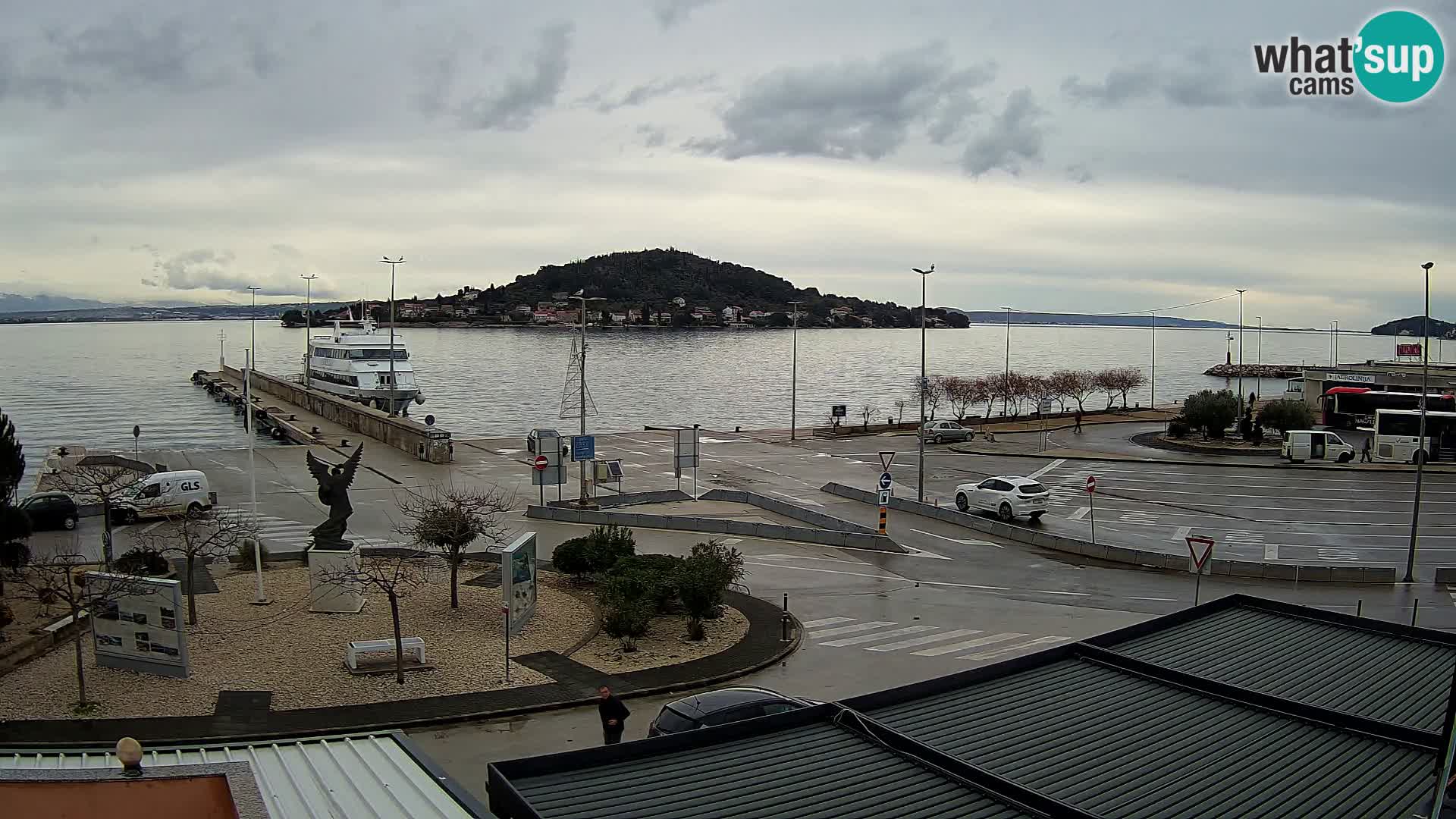 Spletna kamera Ugljan – trajekt Preko – Zadar