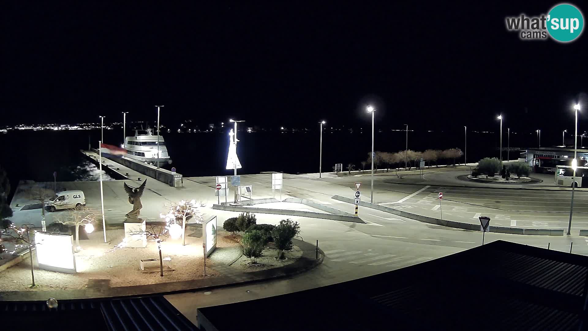 Web kamera Ugljan – Preko trajekt za Zadar