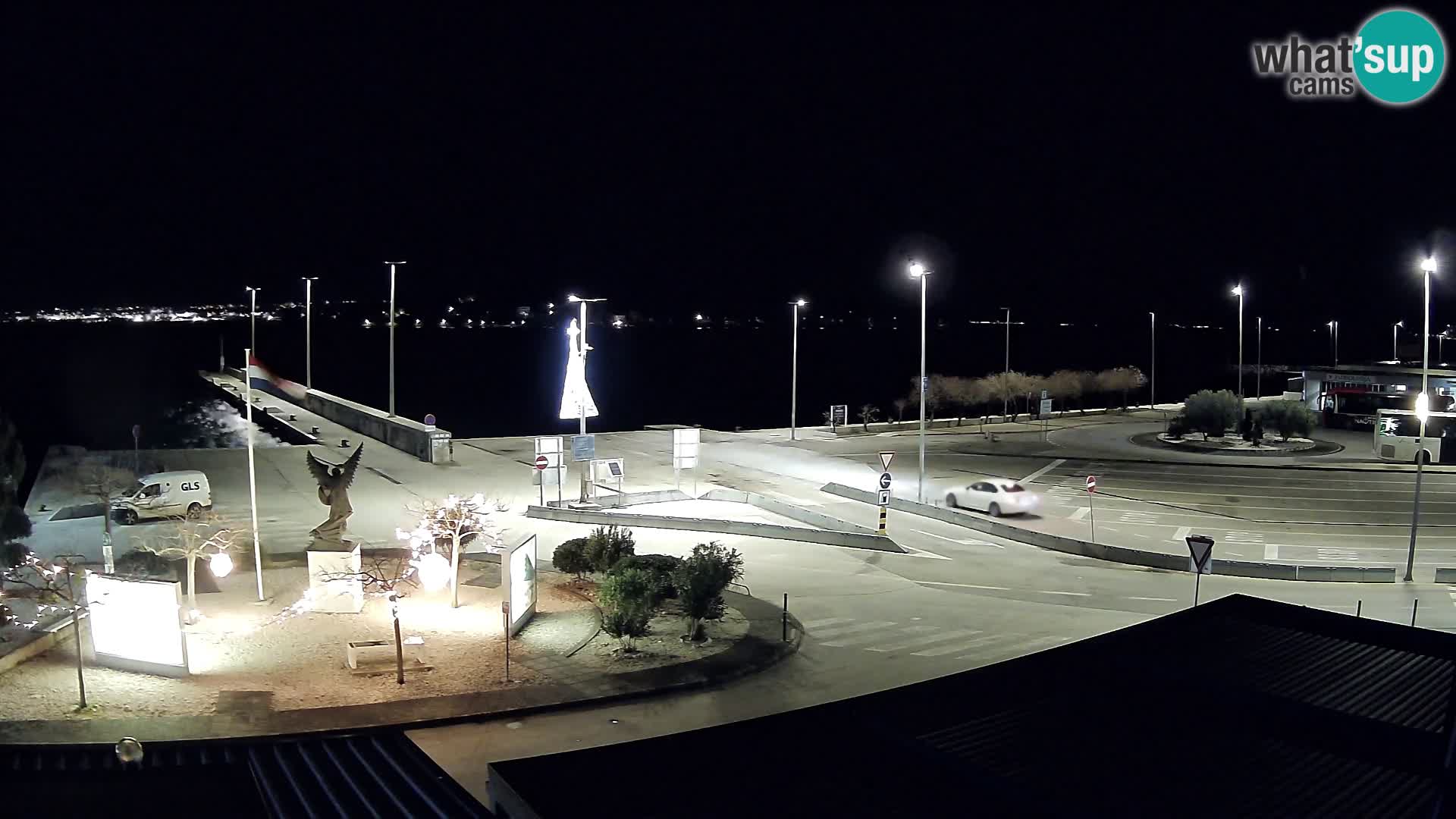 Webcam Ugljan – Preko Ferry to Zadar