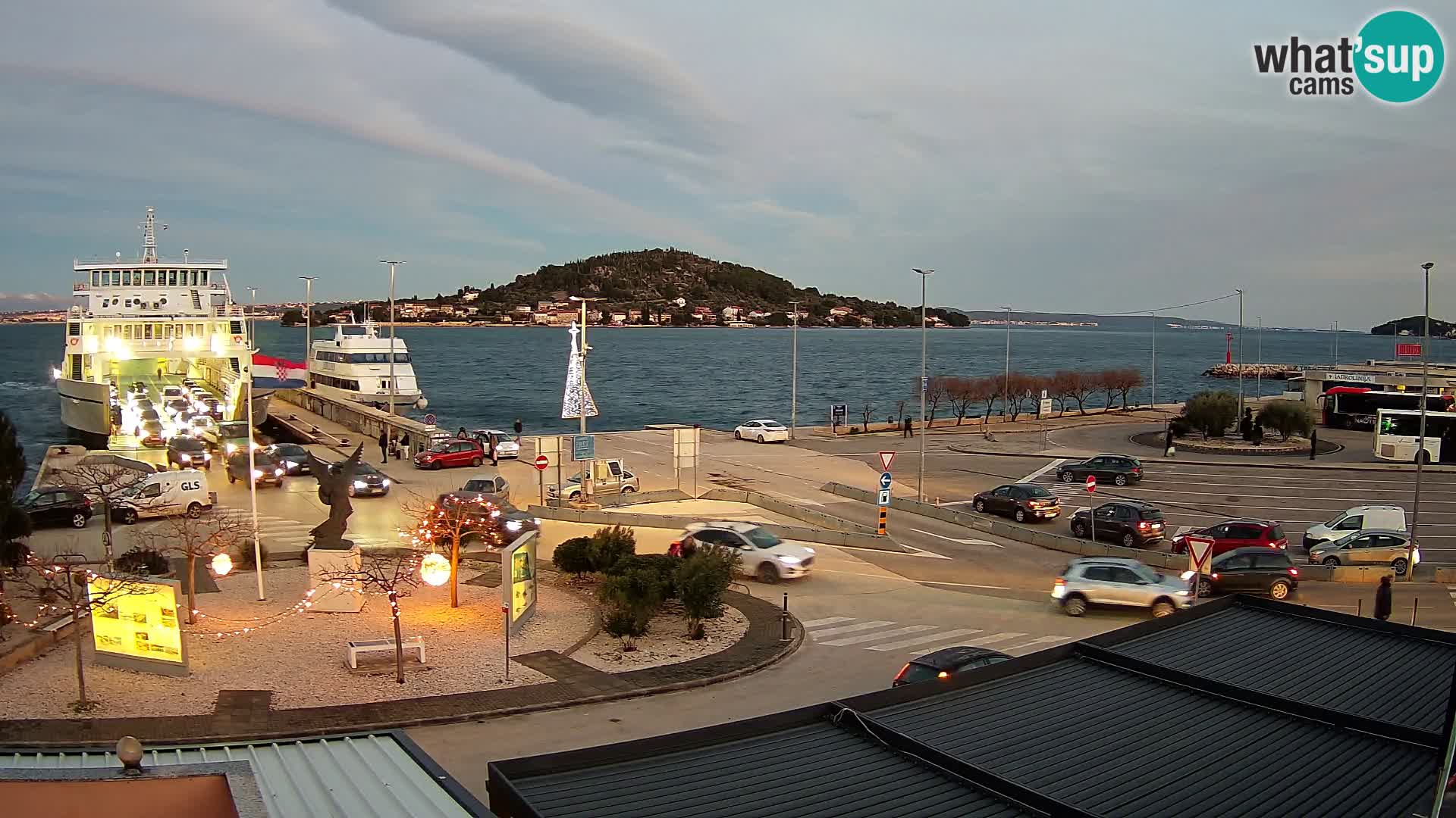 Cámara web UGLJAN – Transportar de Preko a Zadar