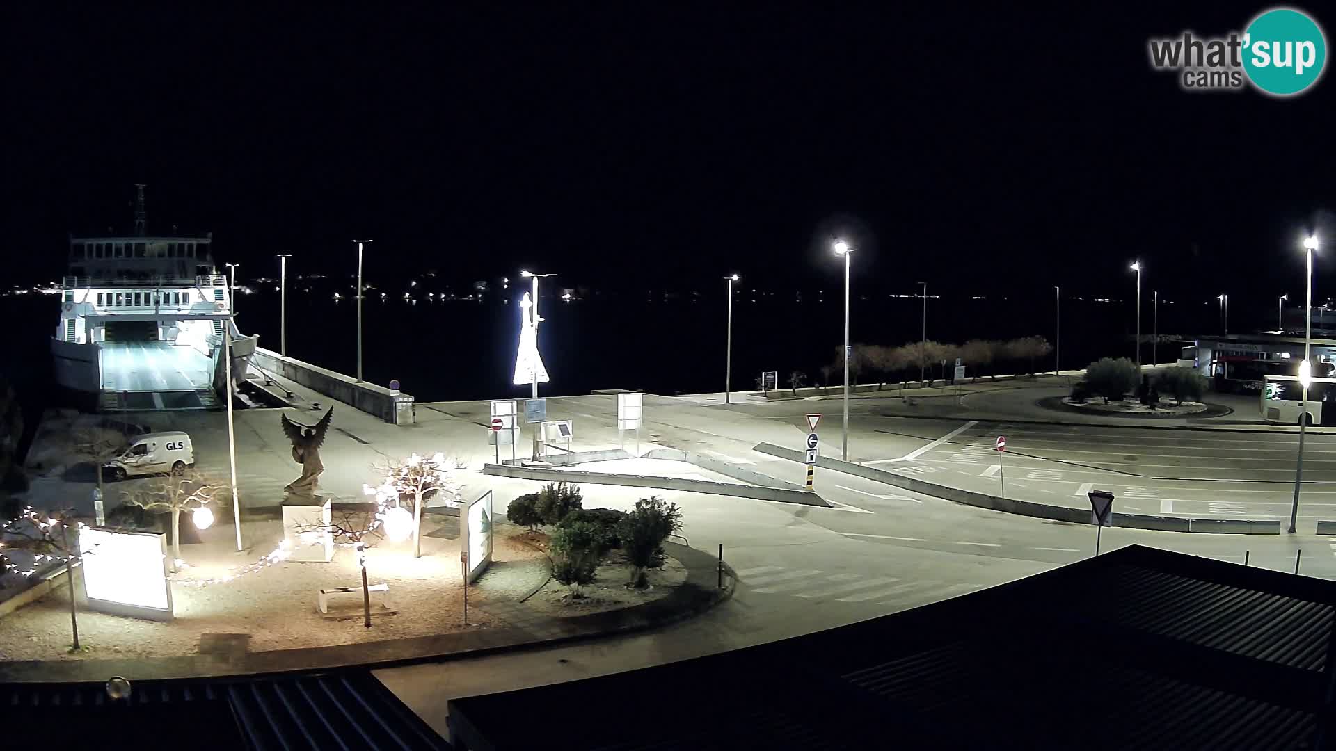 Webcam Ugliano – terminal traghetto da Preko a Zara