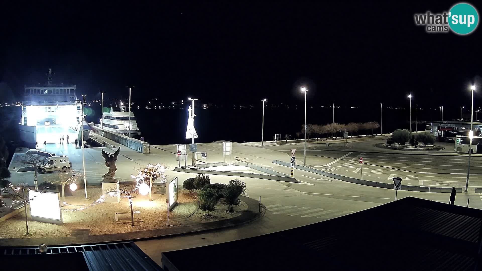 Webcam Ugliano – terminal traghetto da Preko a Zara