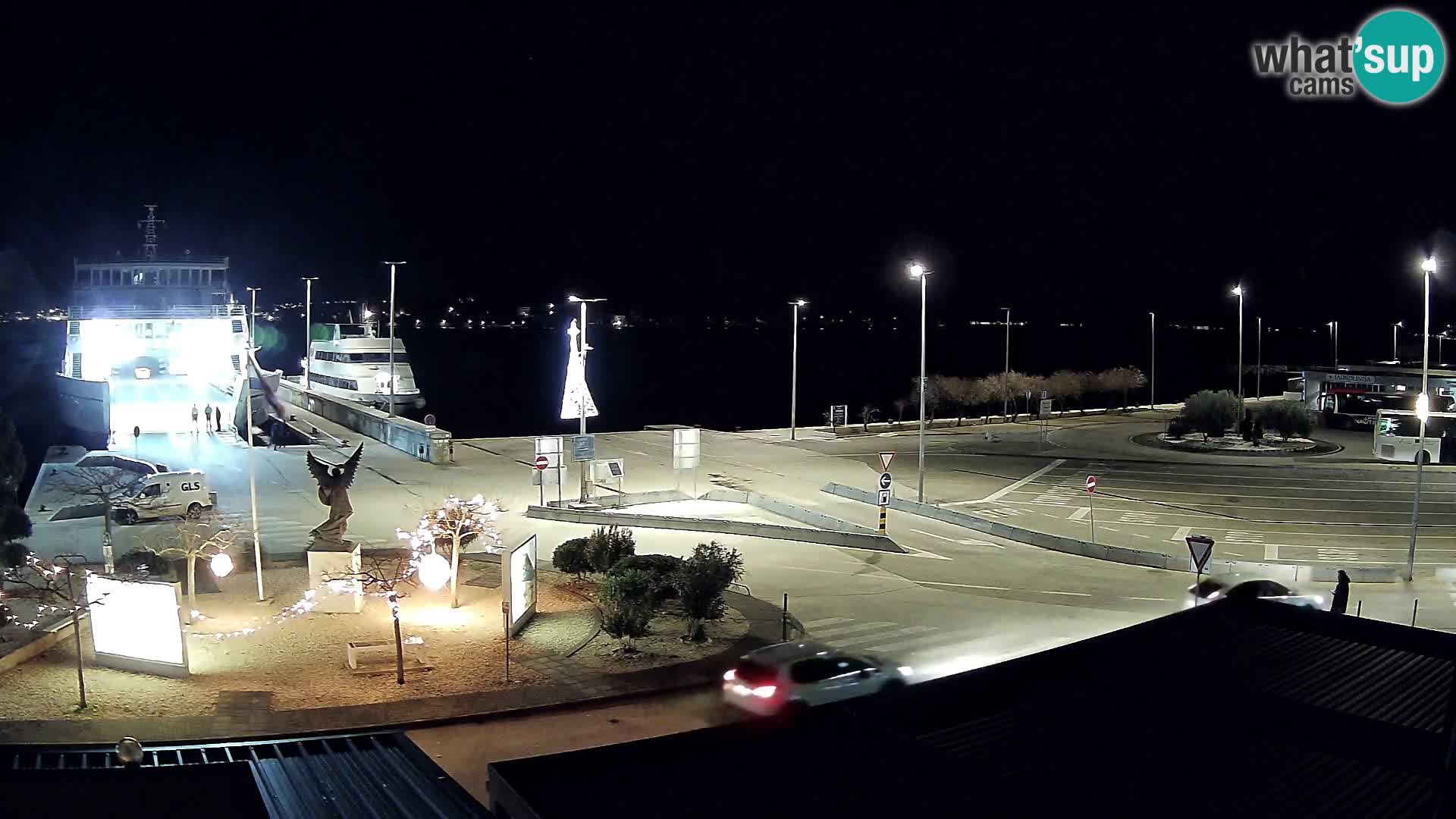 Webcam Ugljan – Preko Ferry to Zadar