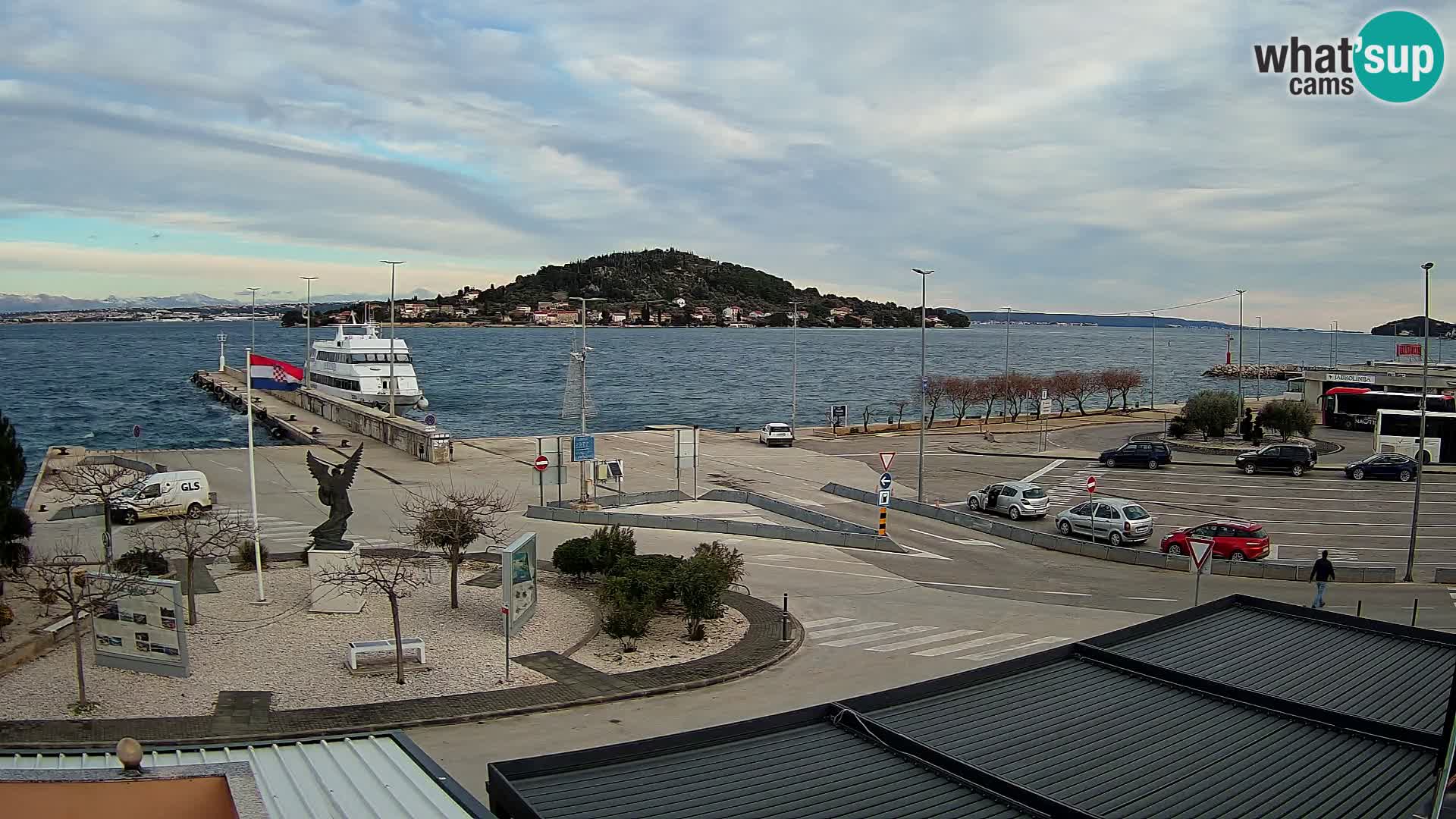 Webcam Ugljan – Preko Ferry to Zadar