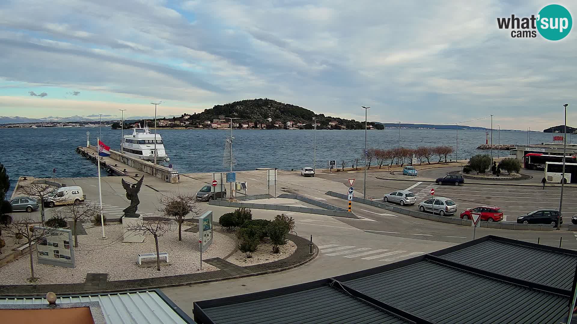 Cámara web UGLJAN – Transportar de Preko a Zadar