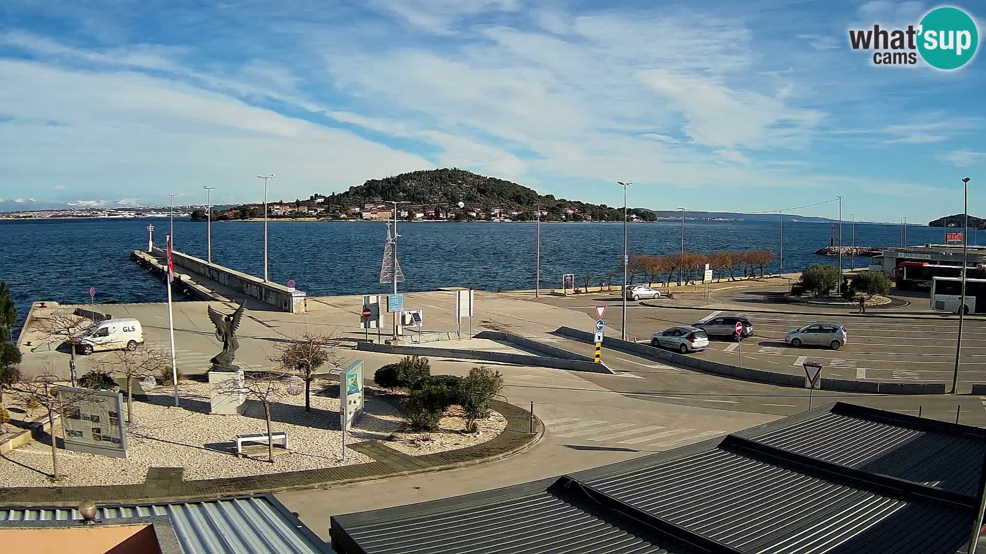 Cámara web UGLJAN – Transportar de Preko a Zadar