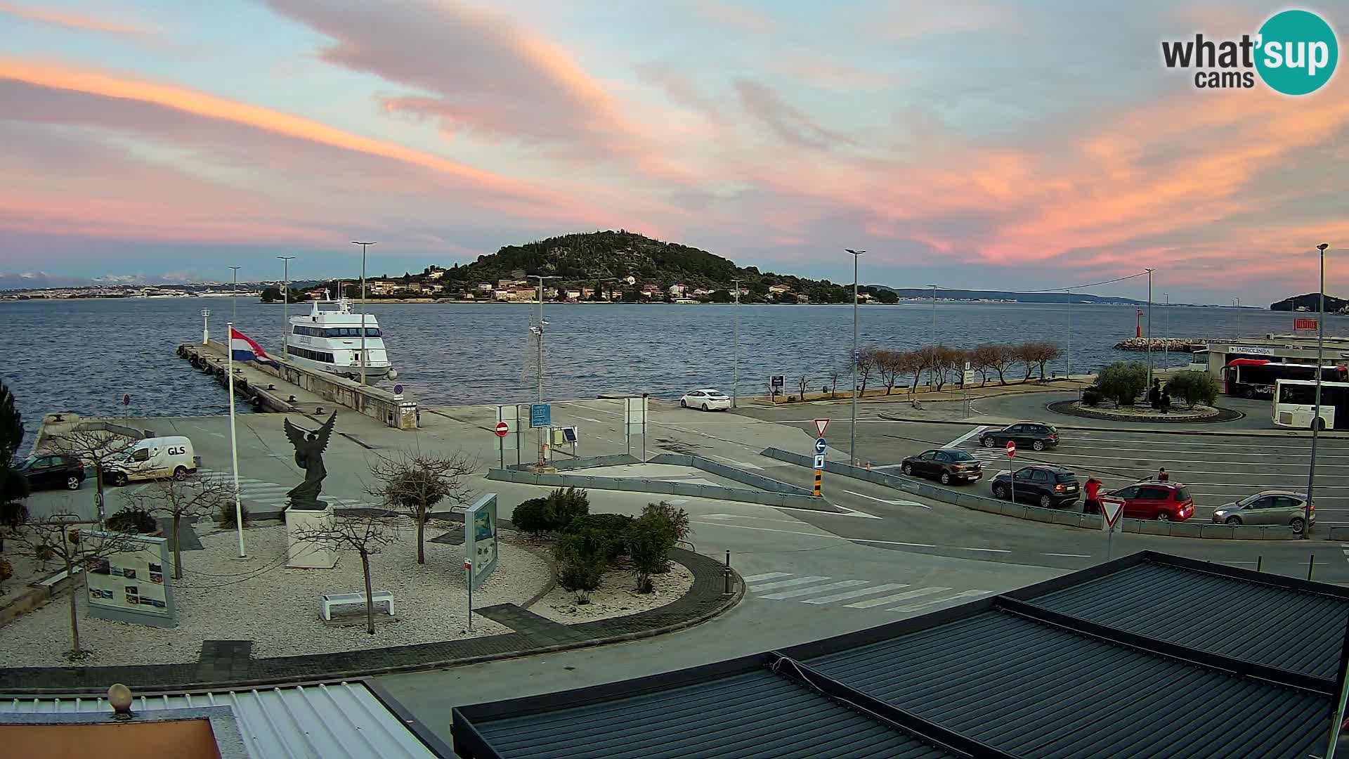 UGLJAN Webcam – Preko-Fähre nach Zadar