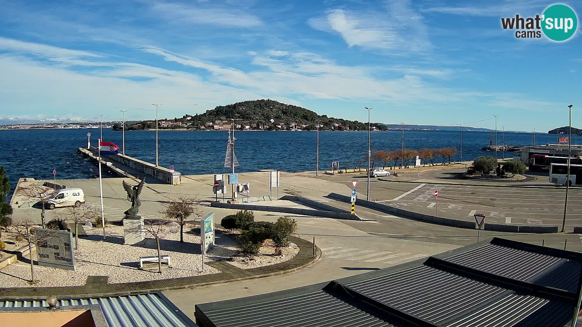 Web cam UGLJAN – Ferry de Preko à Zadar