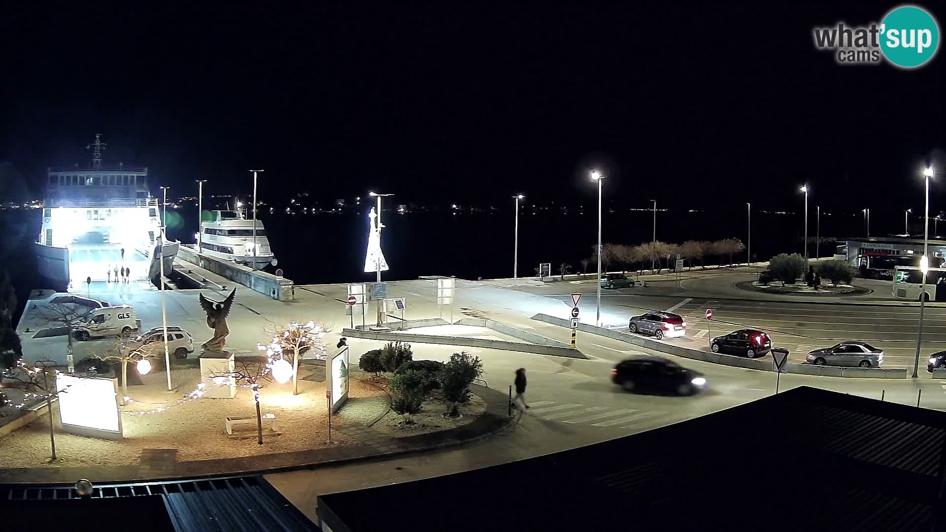 Spletna kamera Ugljan – trajekt Preko – Zadar