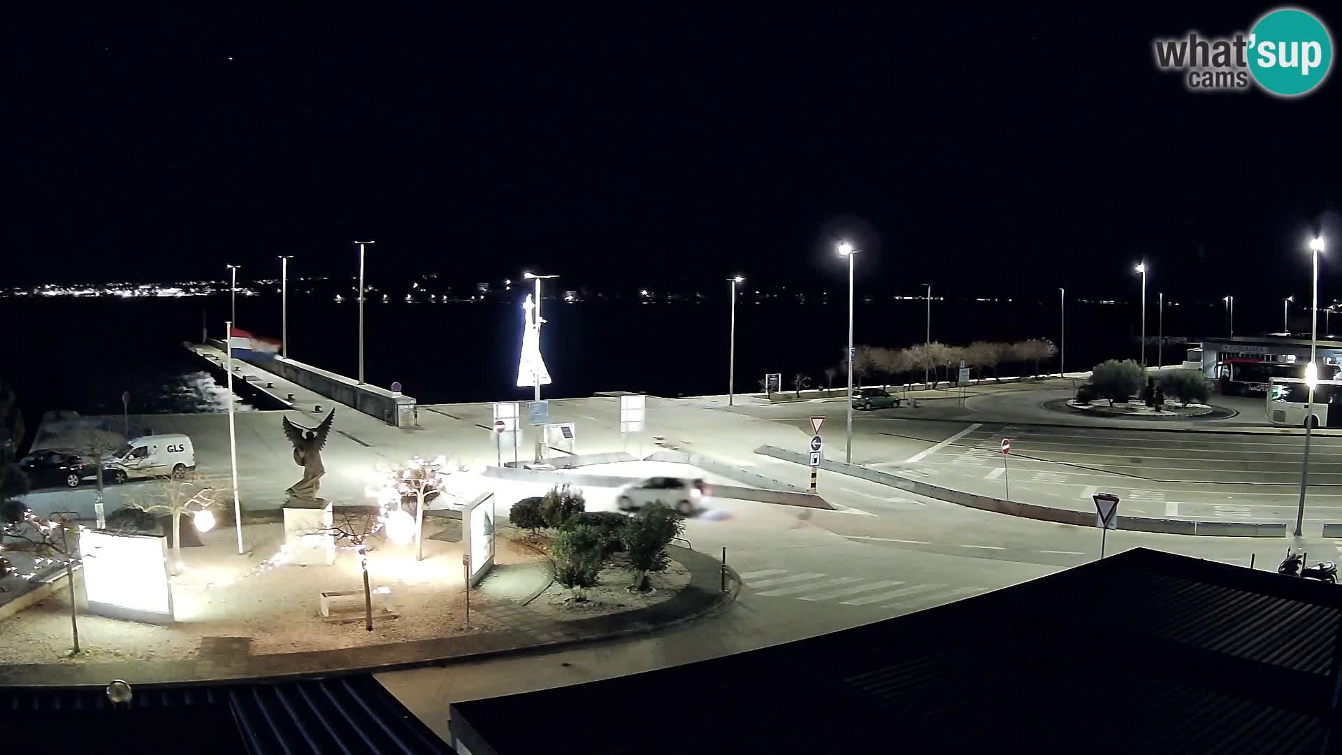 Spletna kamera Ugljan – trajekt Preko – Zadar