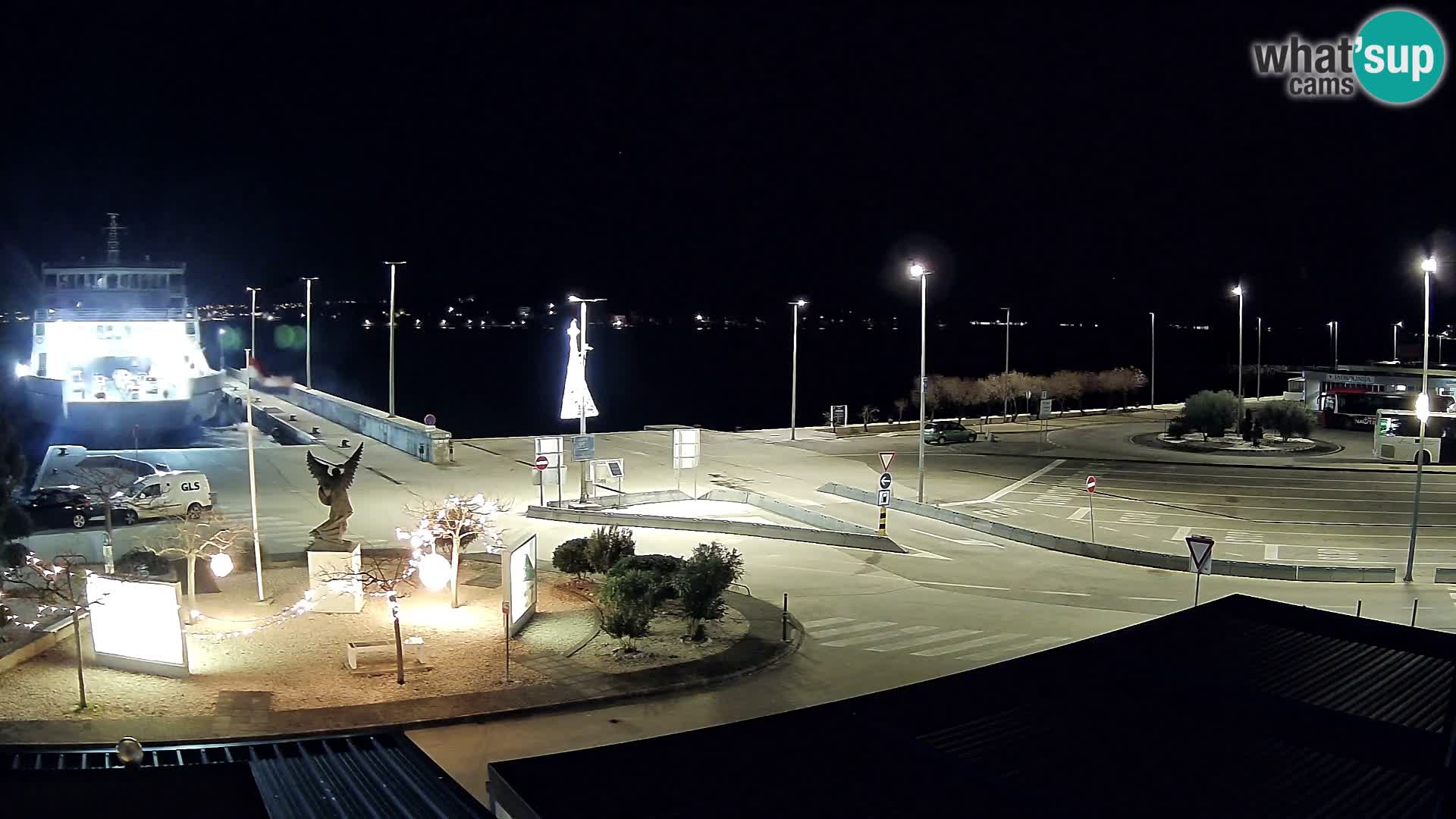 Web kamera Ugljan – Preko trajekt za Zadar