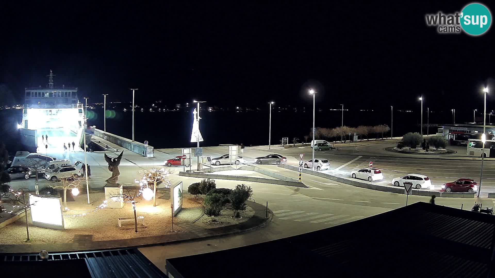 Webcam Ugljan – Preko Ferry to Zadar
