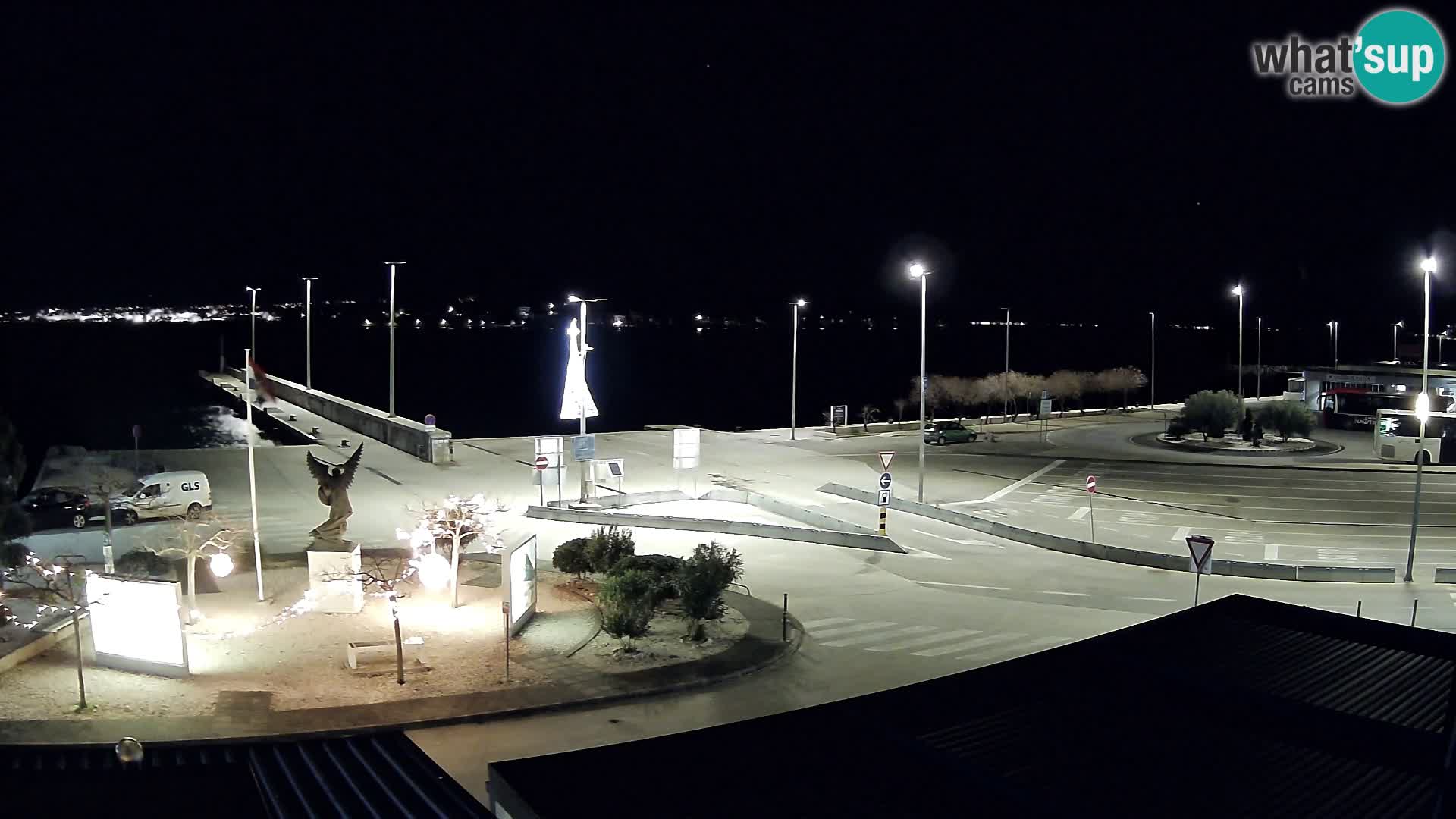 Webcam Ugliano – terminal traghetto da Preko a Zara