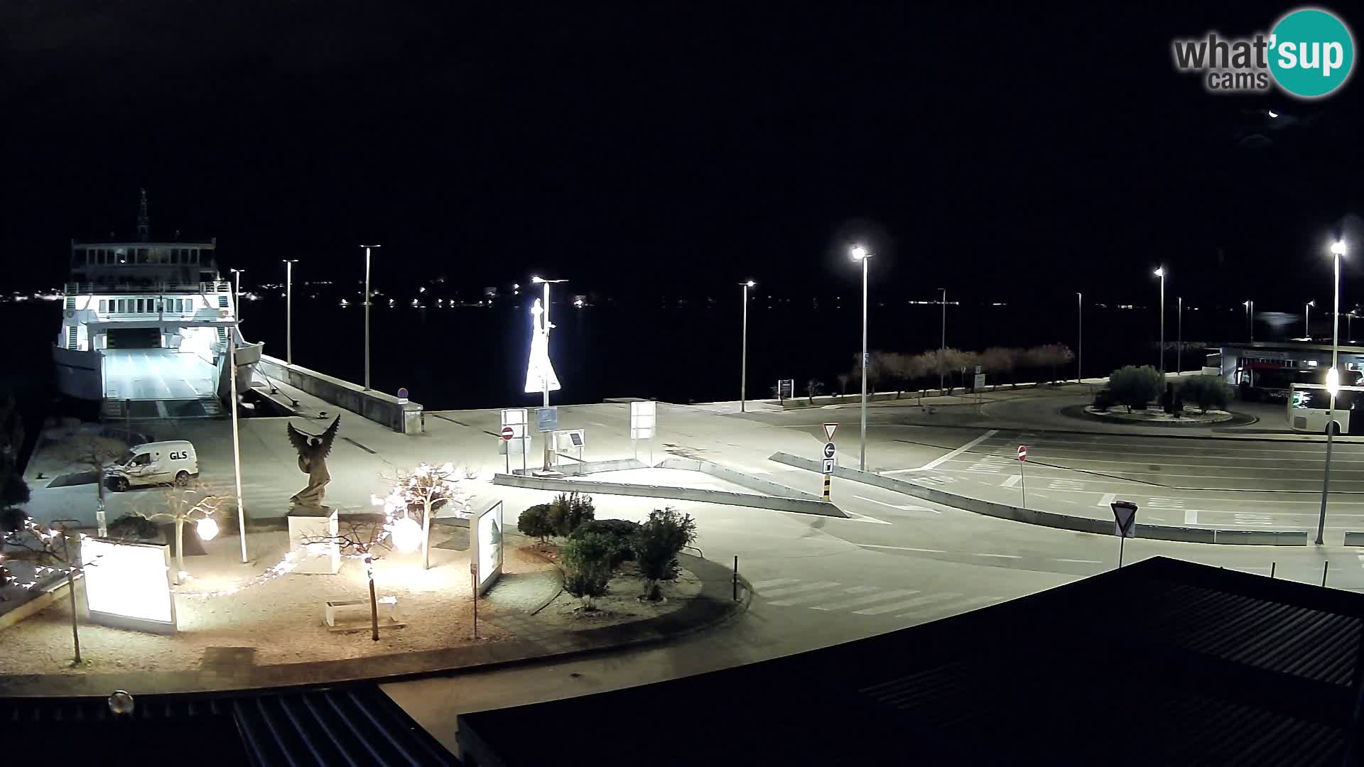 Webcam Ugliano – terminal traghetto da Preko a Zara