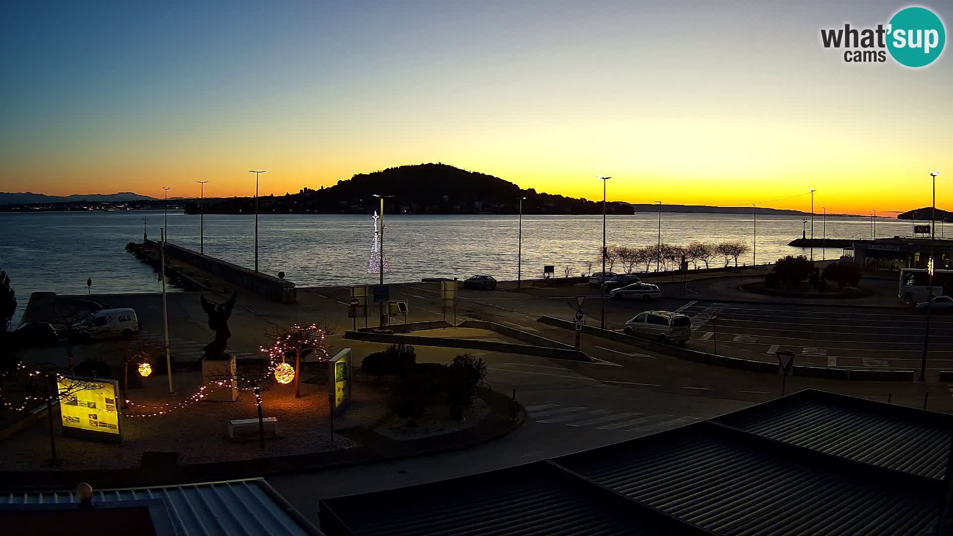 Webcam Ugljan – Preko Ferry to Zadar