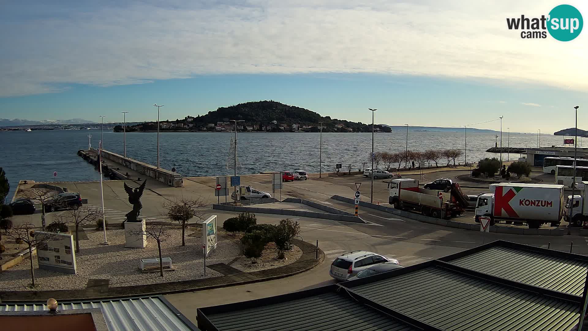 Web cam UGLJAN – Ferry de Preko à Zadar