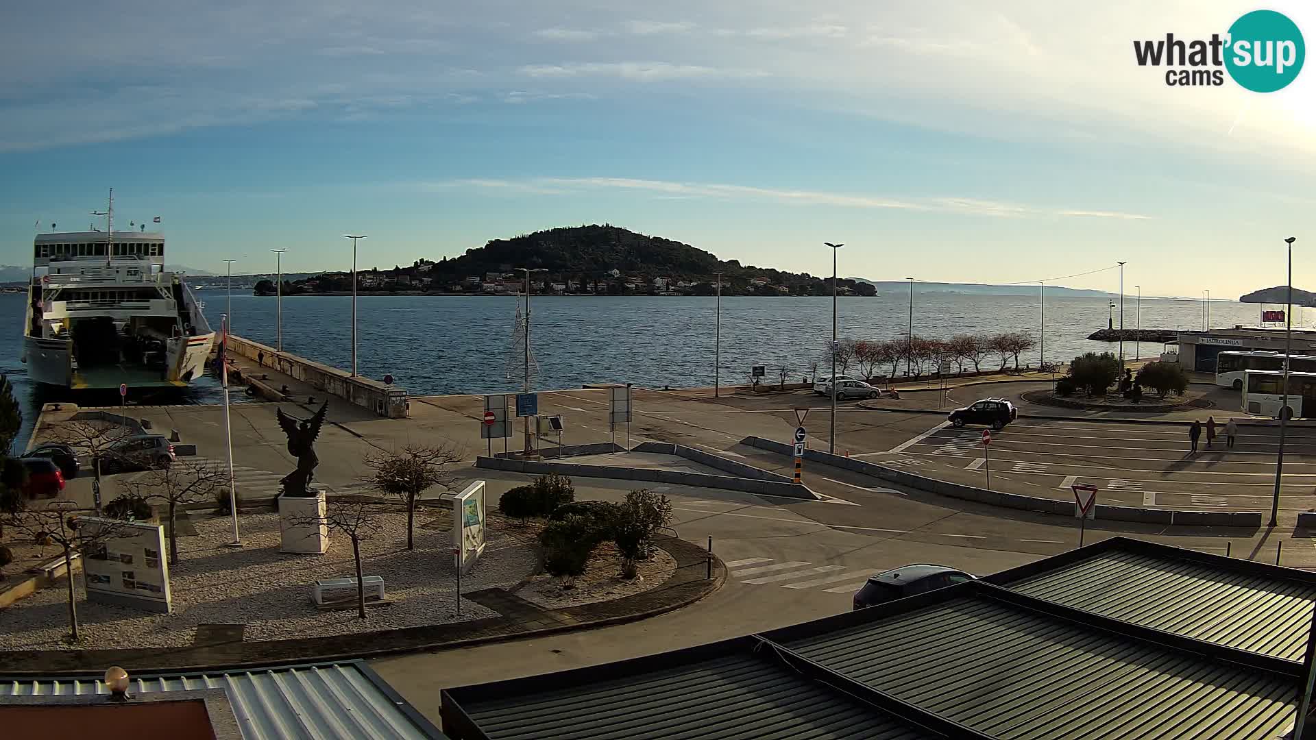 Cámara web UGLJAN – Transportar de Preko a Zadar