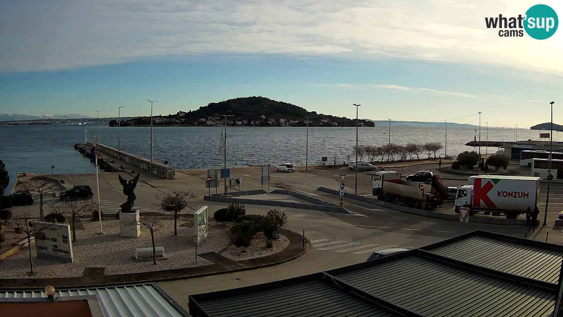 Web cam UGLJAN – Ferry de Preko à Zadar